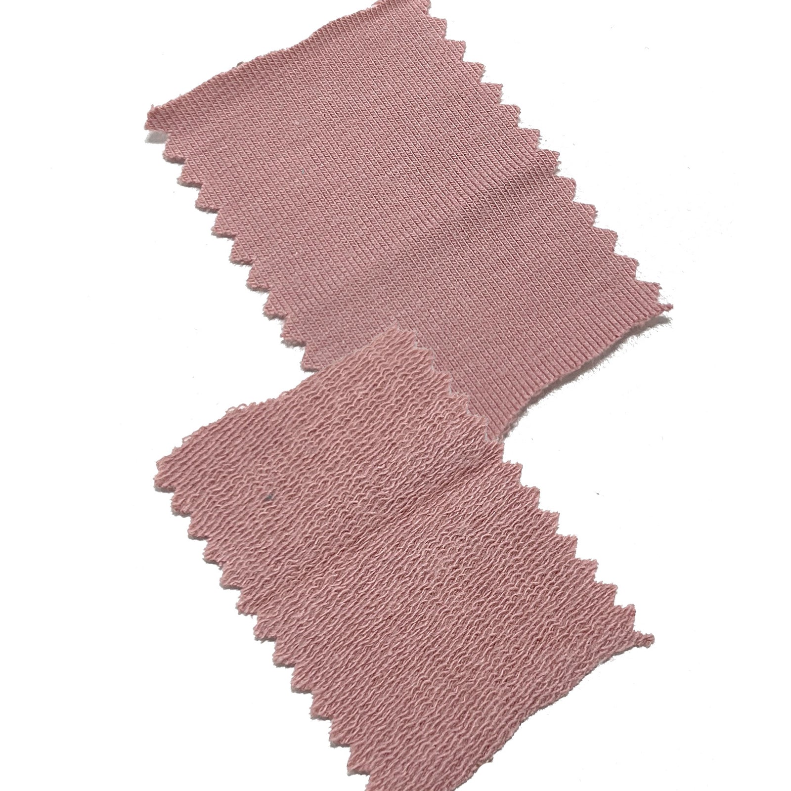 Solid Dusty Rose Bamboo Cotton Spandex French Terry Knit