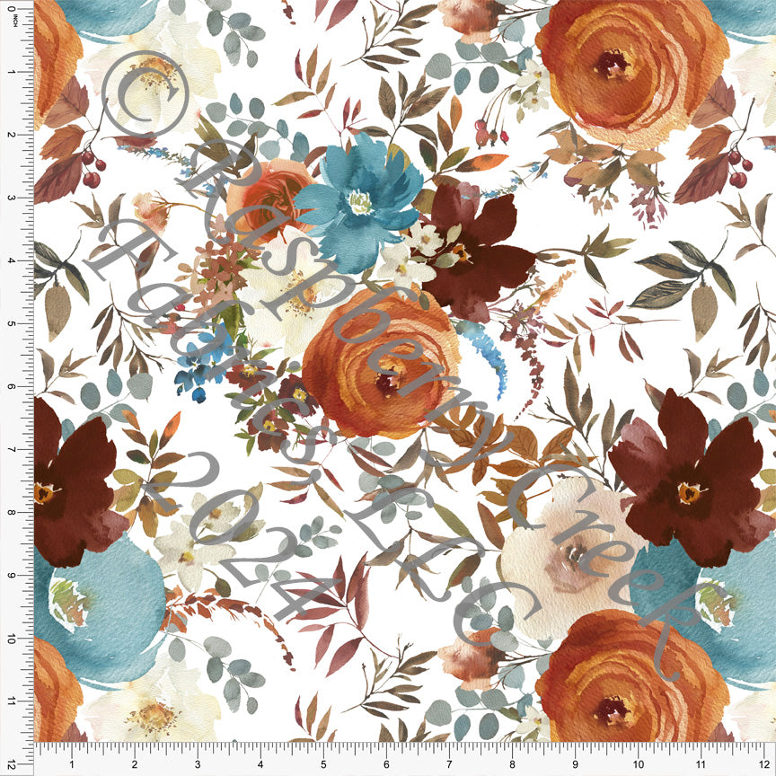 Large floral buy print