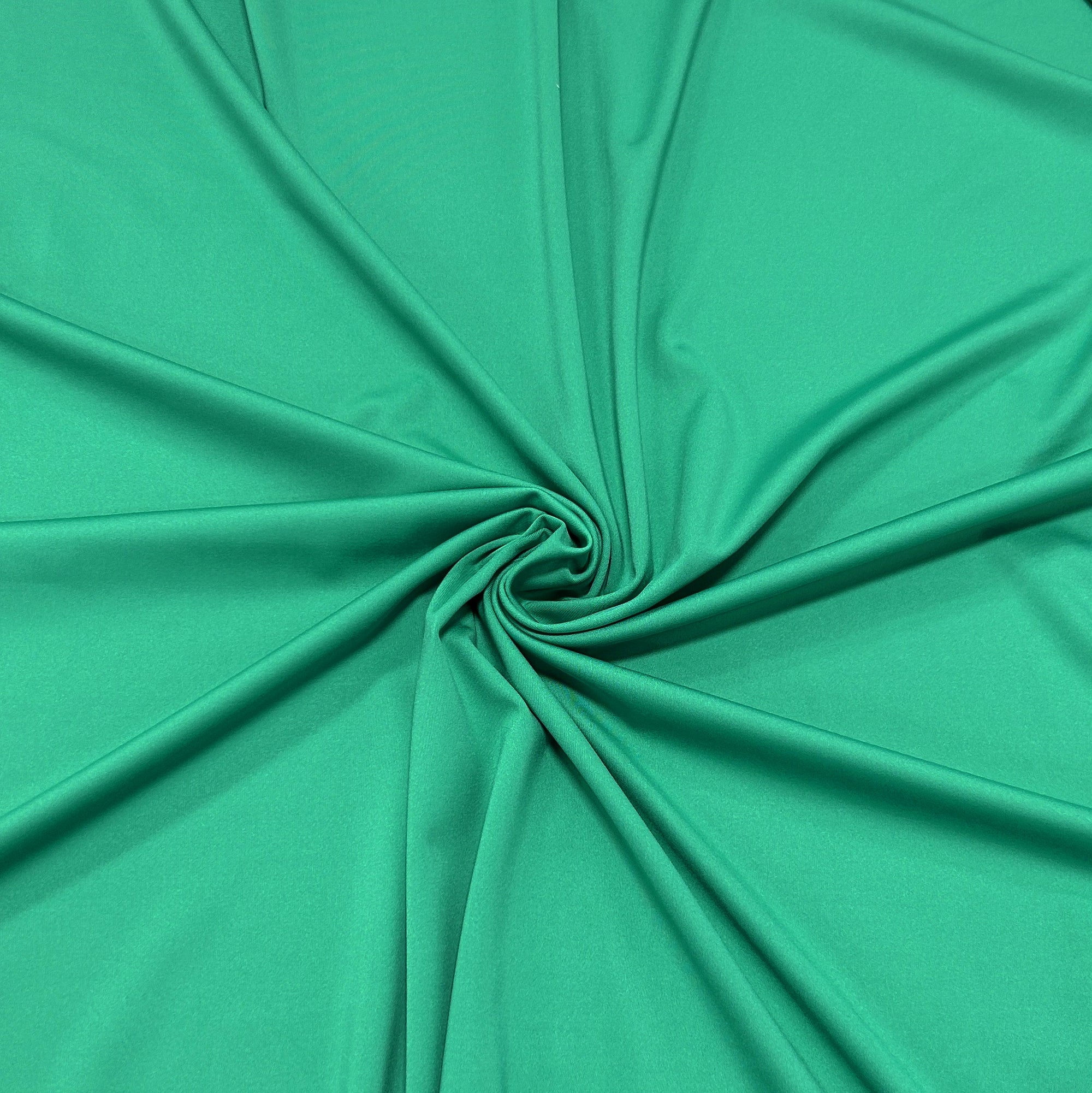 Solid Seafoam Green 4 Way Stretch Moisture Wicking Athletic Performance Knit Fabric