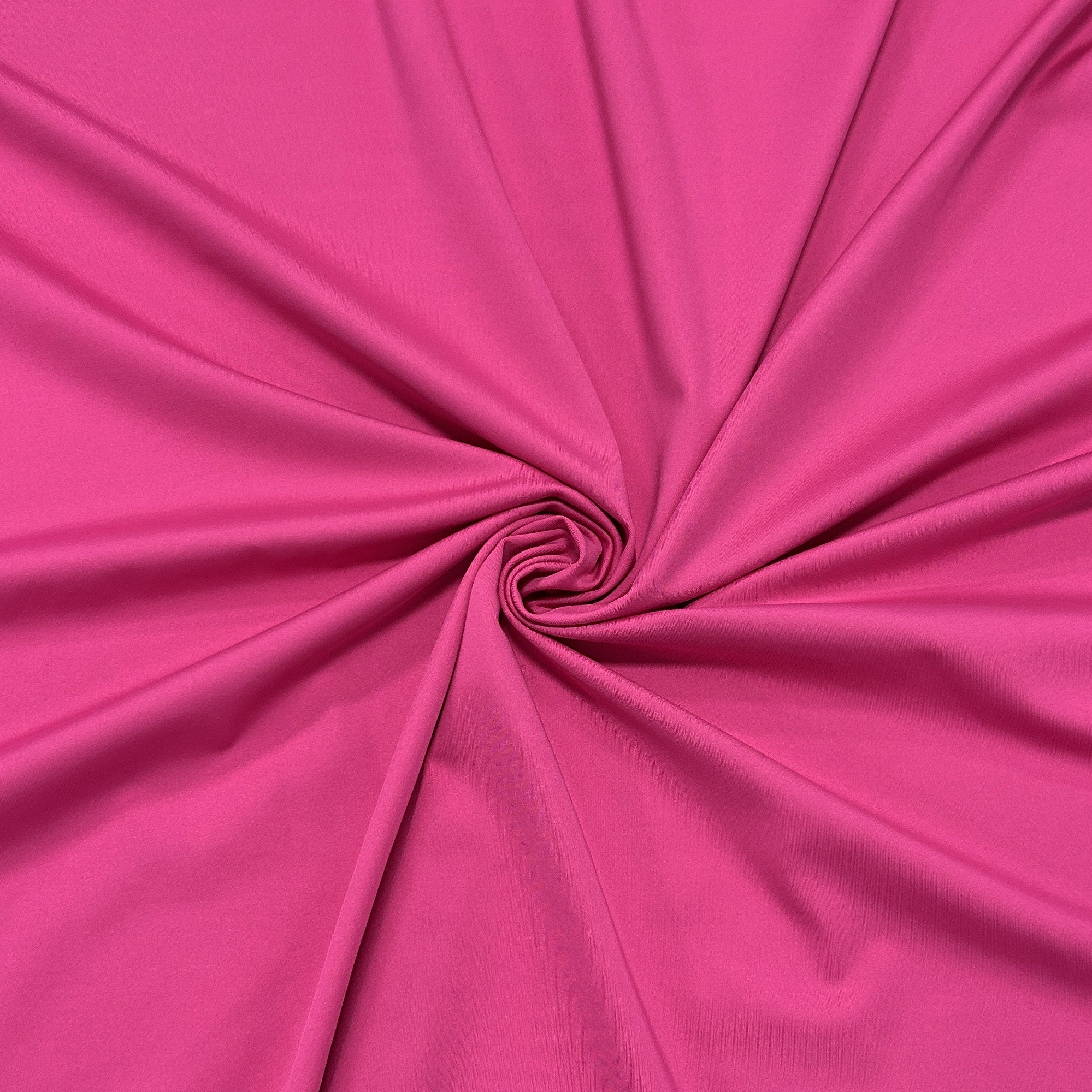 Solid Fuchsia 4 Way Stretch Moisture Wicking Athletic Performance Knit Fabric