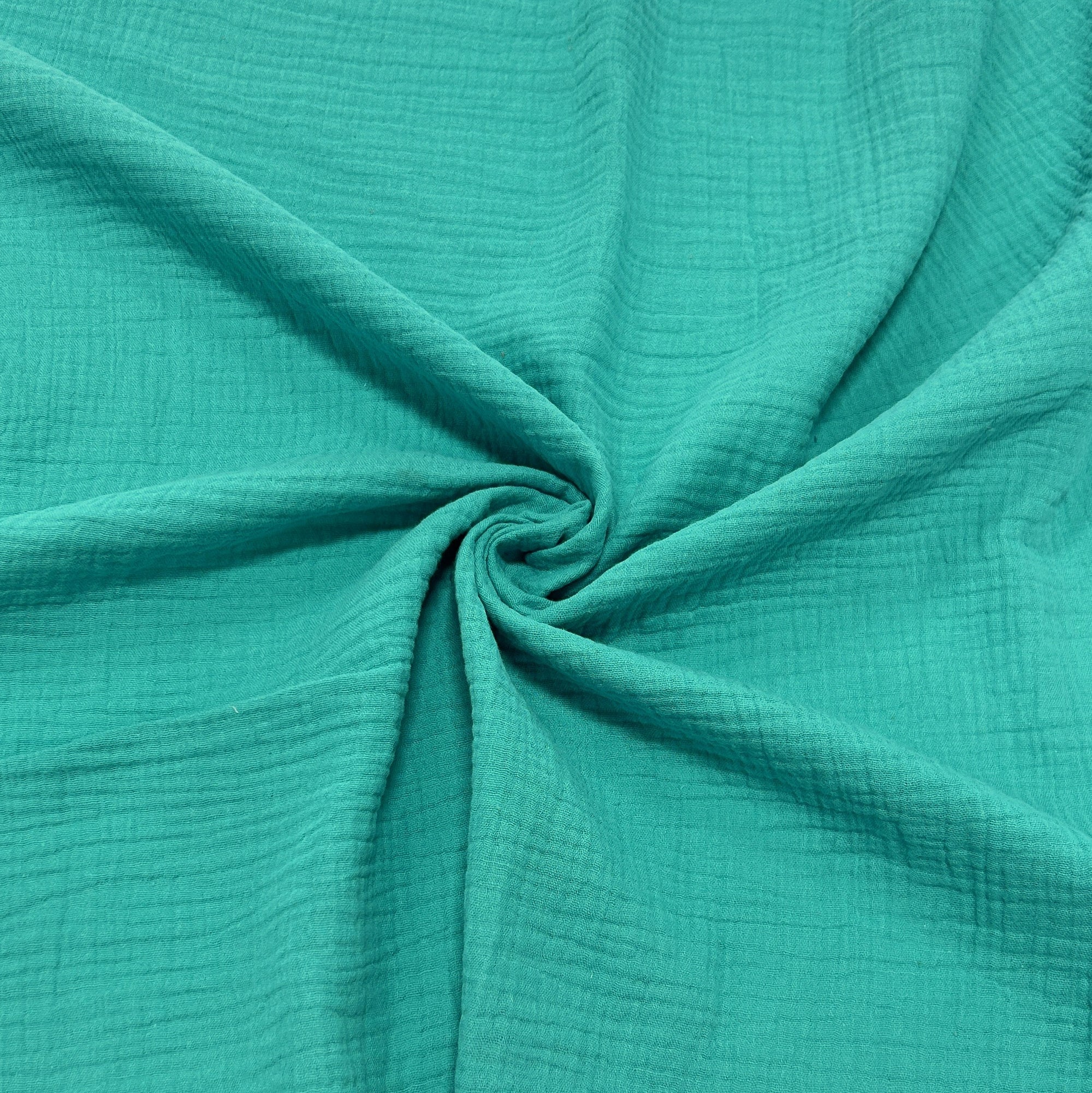 Seafoam Woven Cotton Light Weight Double Gauze Fabric