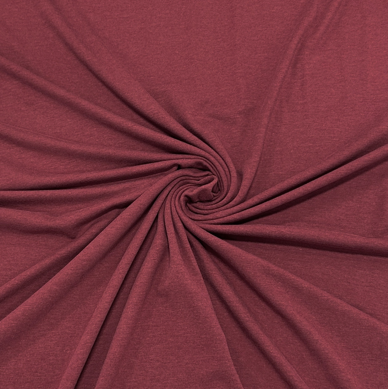 Solid Burgundy Bamboo Cotton Spandex Jersey Knit