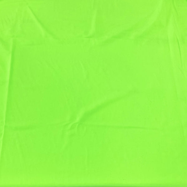 Solid Neon Green 4 Way Stretch MATTE SWIM Knit Fabric exclusive at
