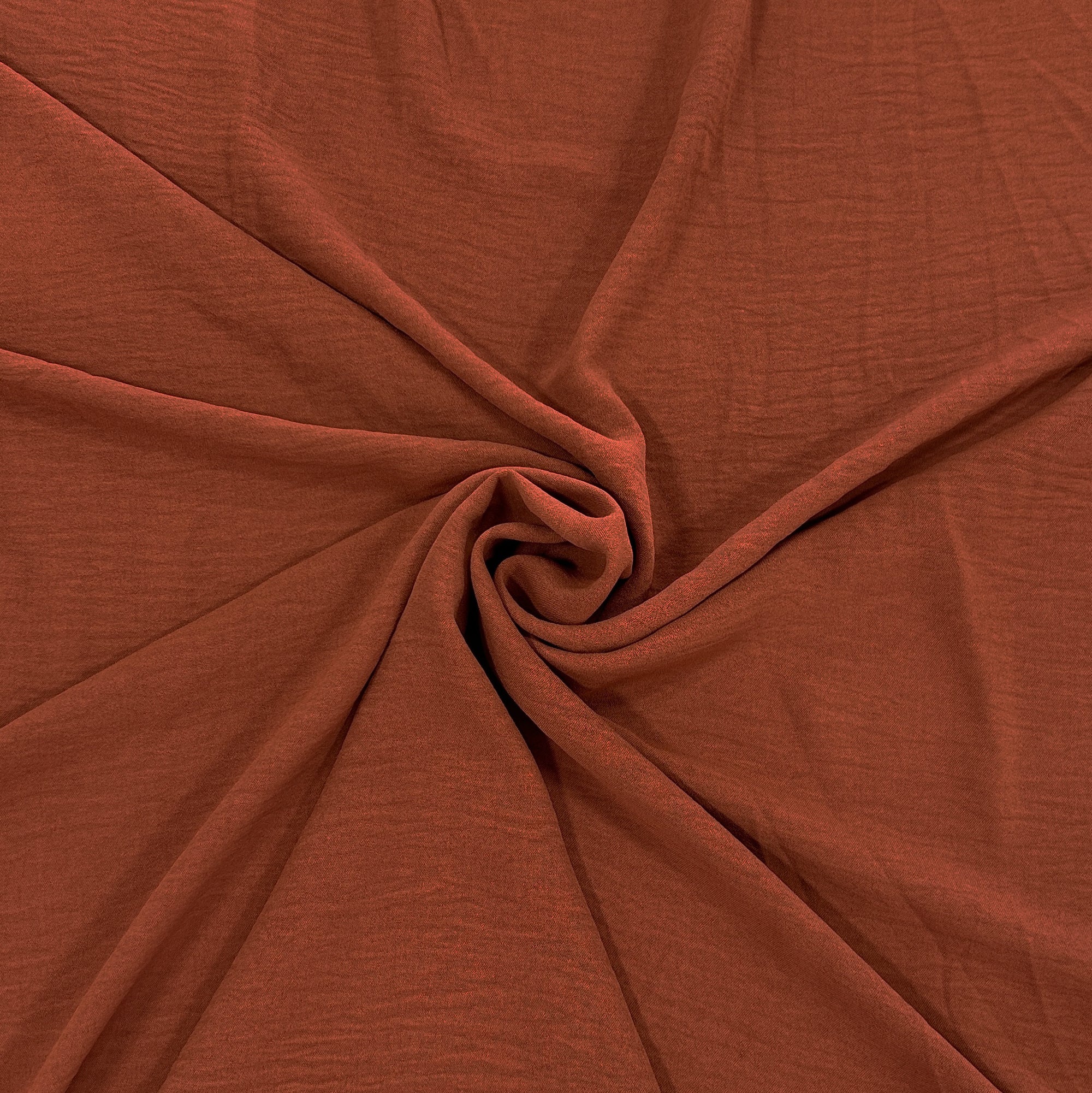 Solid Rust Air Flow Fabric