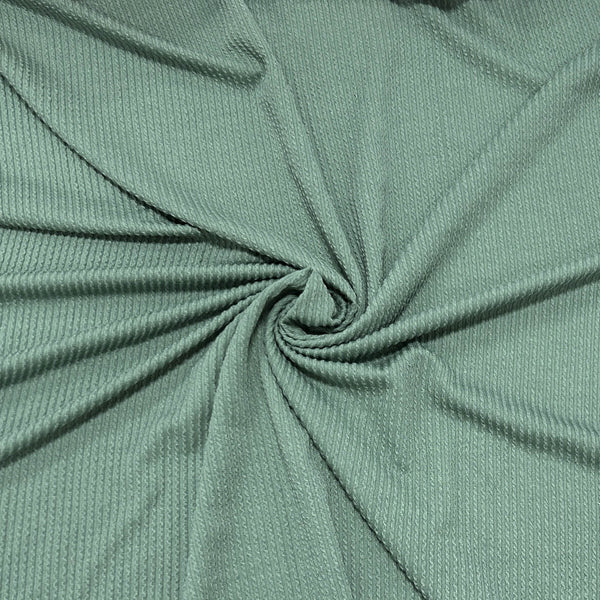 Solid Deep Sage Green 4 Way Stretch 10 oz Cotton Lycra Jersey Knit Fabric  Fabric, Raspberry Creek Fabrics