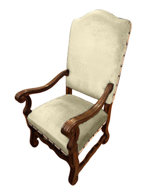 Solid Ivory Imperial Minky Velvet