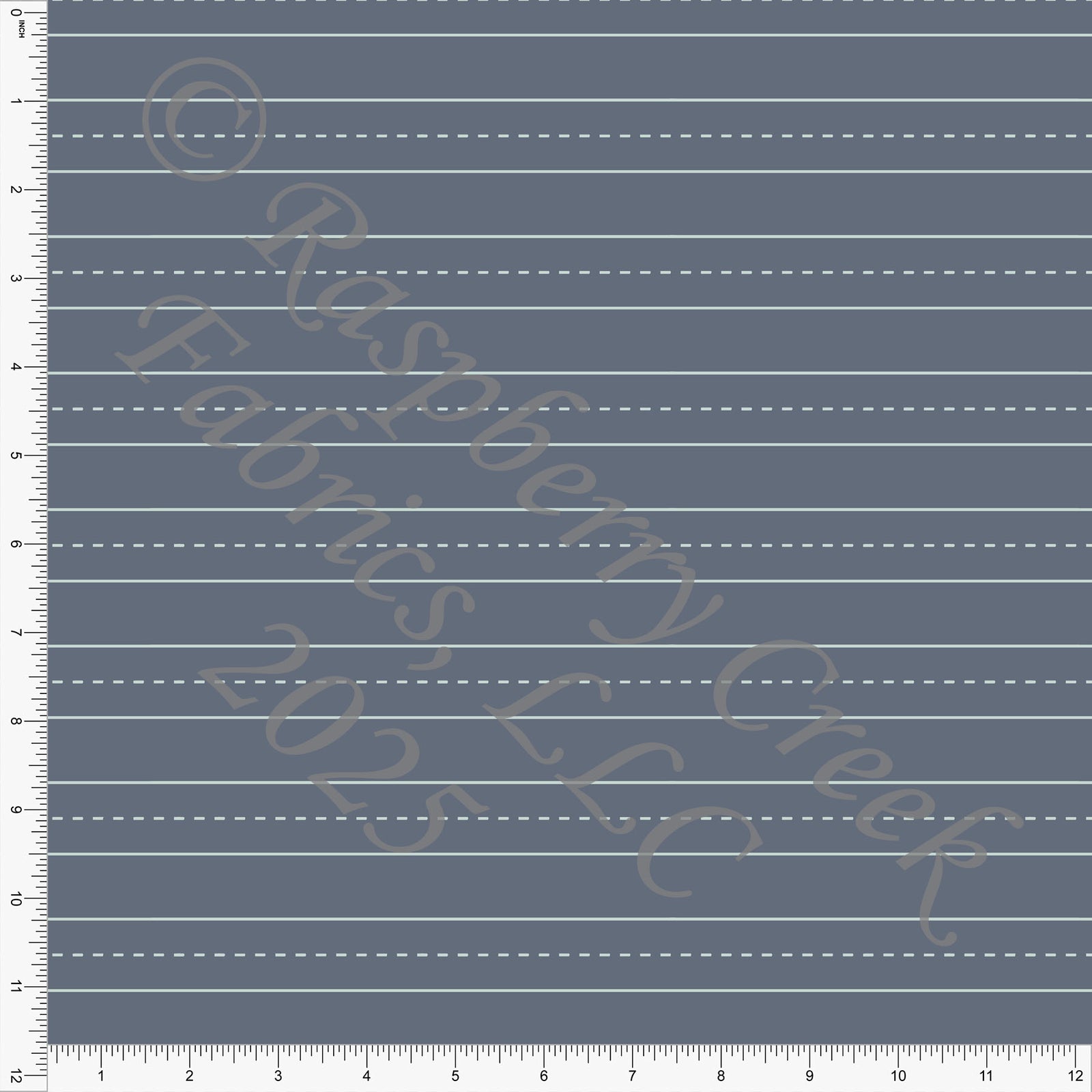 Dark Grey and Light Blue Chalkboard Stripe Print Fabric, School Is Cool By Kim Henrie for CLUB Fabrics