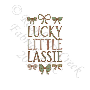 Tonal Sage Green Grey and Khaki Lucky Little Lassie Bow Panel, Lucky Little Lassie by Bri Powell for CLUB Fabric
