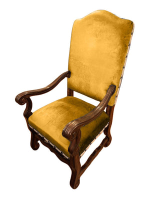 Solid Marigold 8.75oz Imperial Minky Woven Fabric