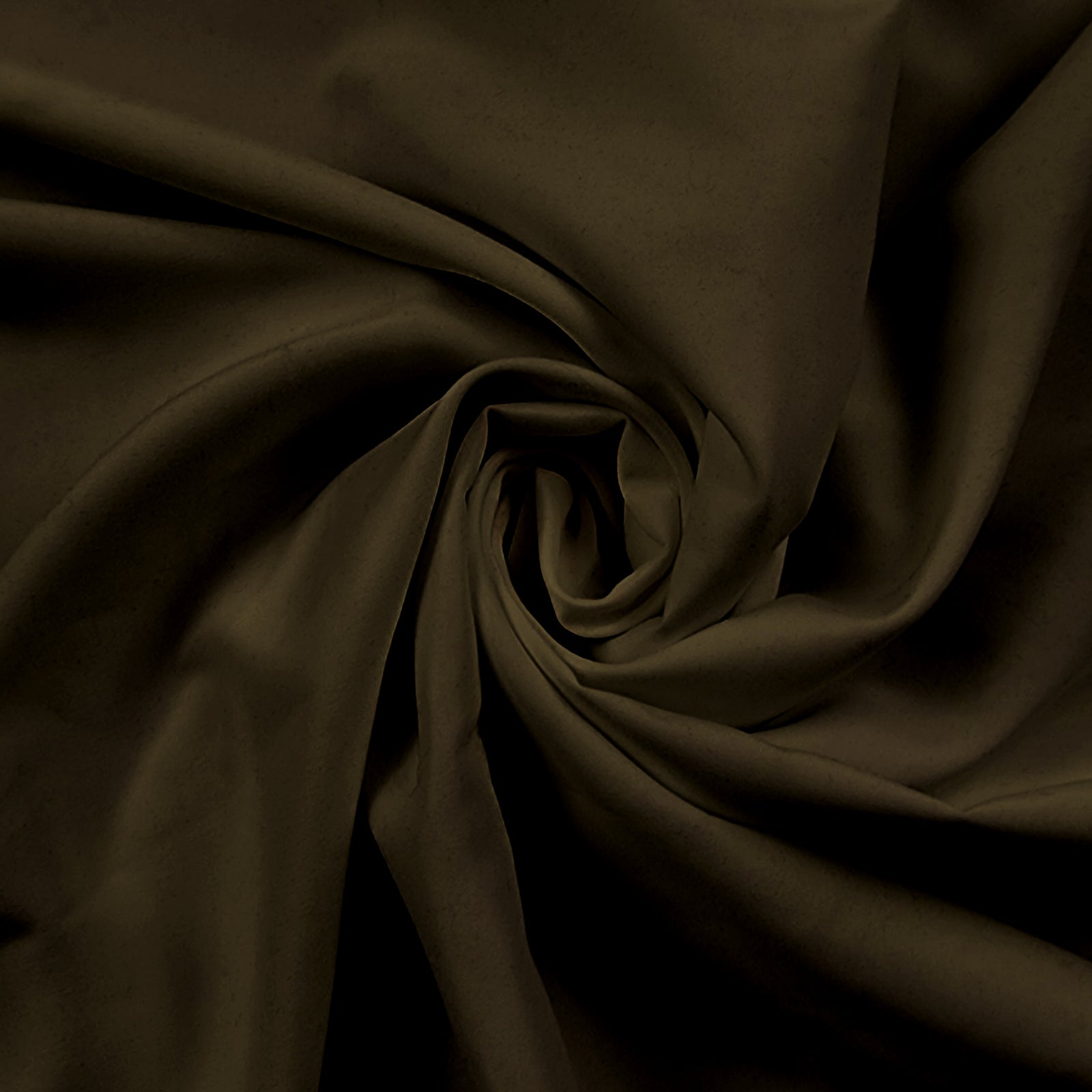 Solid Brown Soft Brushed Microfiber Poly