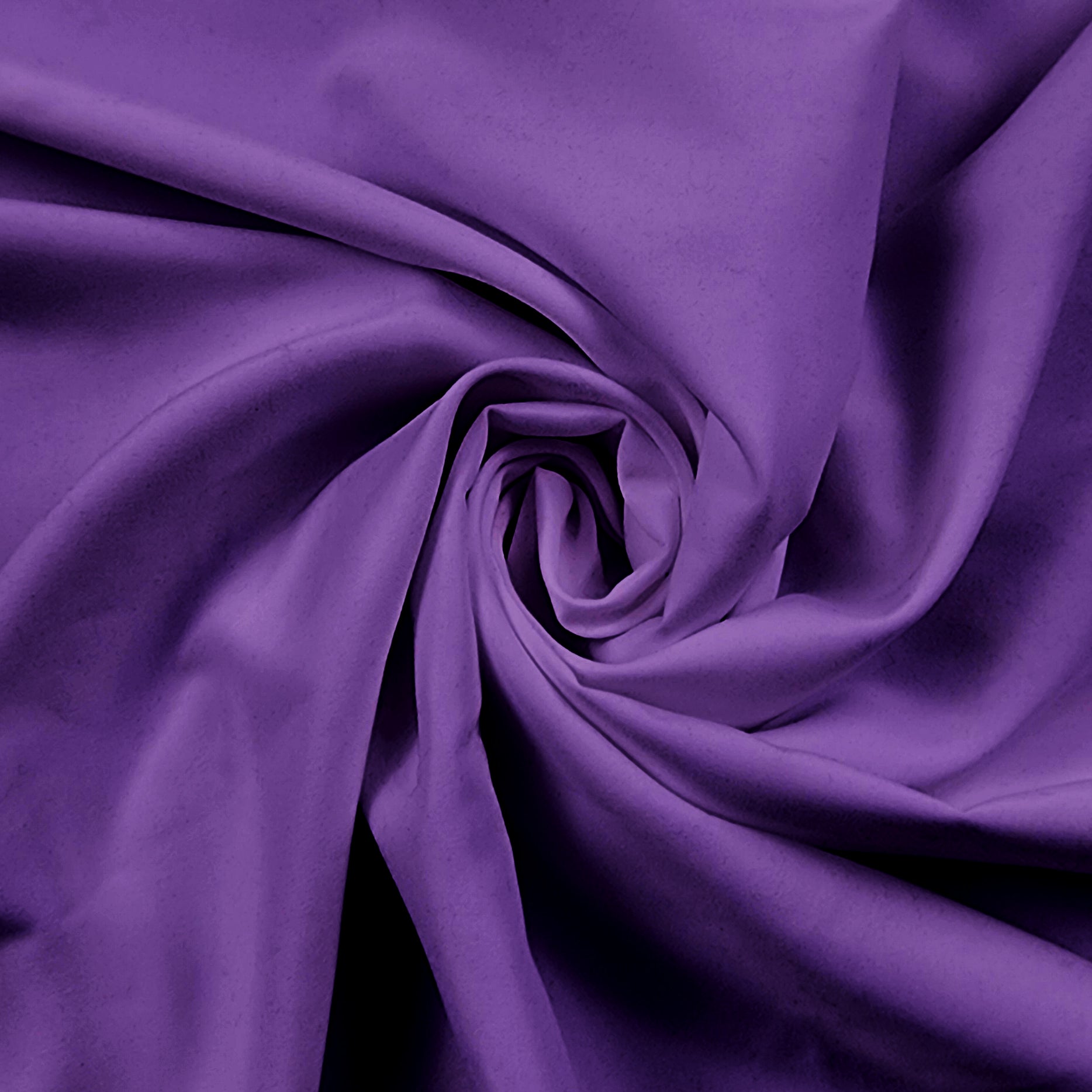 Solid Purple Soft Brushed Microfiber Poly