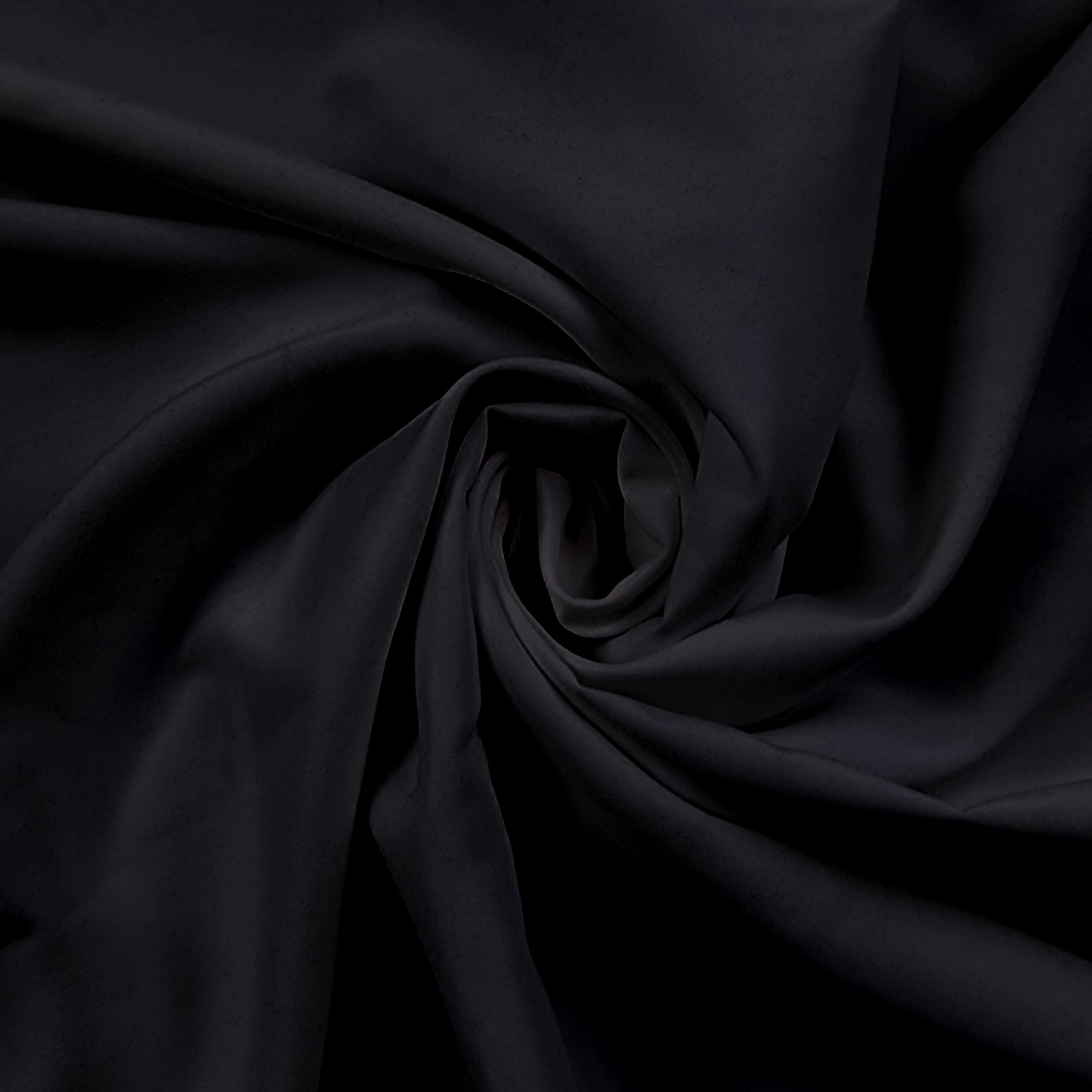 Solid Dark Navy Soft Brushed Microfiber Poly