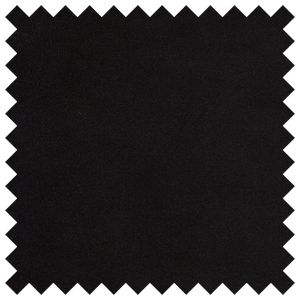Solid Black 8.75oz Imperial Minky Woven Fabric