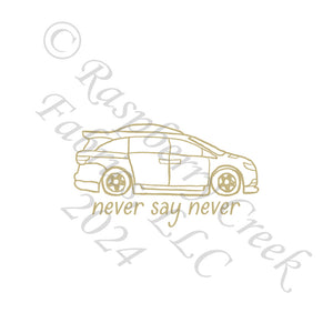 Tonal Khaki Line Drawn Never Say Never Minivan Panel, Mom Wheels by Bri Powell for CLUB Fabrics