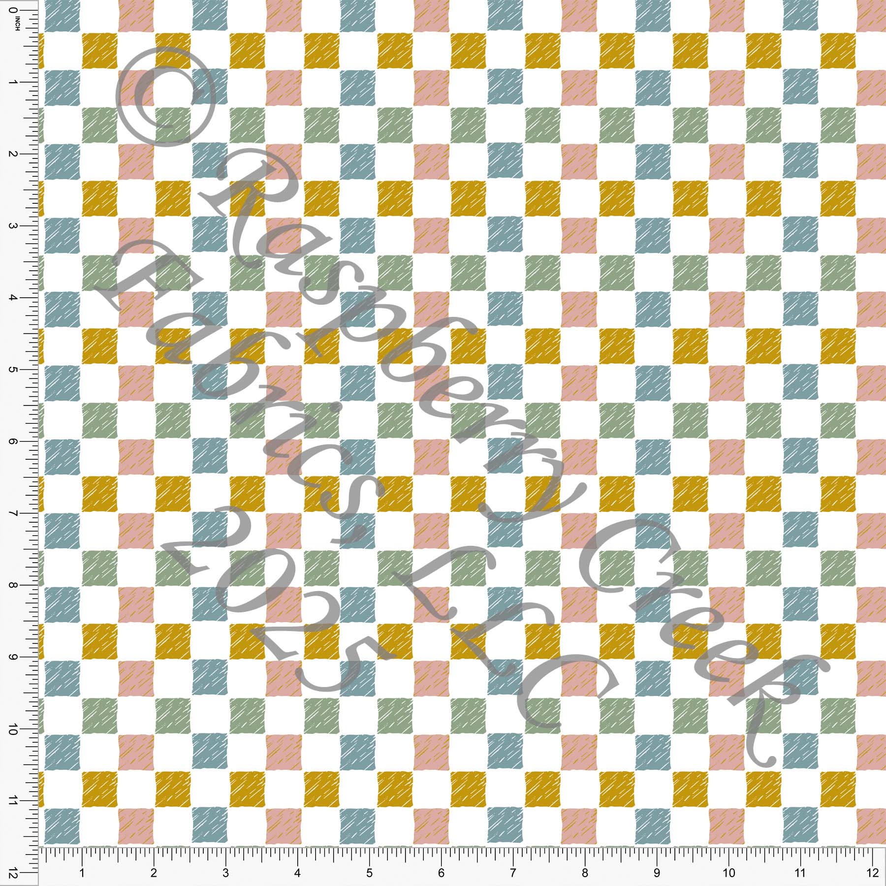 Checkers Sage Dust Blue Mustard Dusty Pink Wanderlust by Nice To Michiyo Fall 2025 CLUB Fabrics