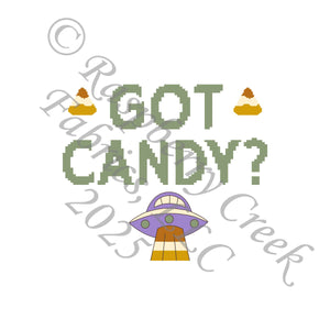 Got Candy Sage Mustard Lilac Panel Pixel Halloween by Nice to Michiyo Halloween 2025 CLUB Fabrics