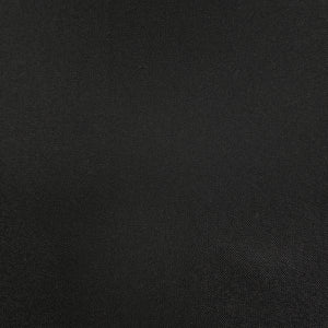 Solid Black Oxford Cotton Shirting