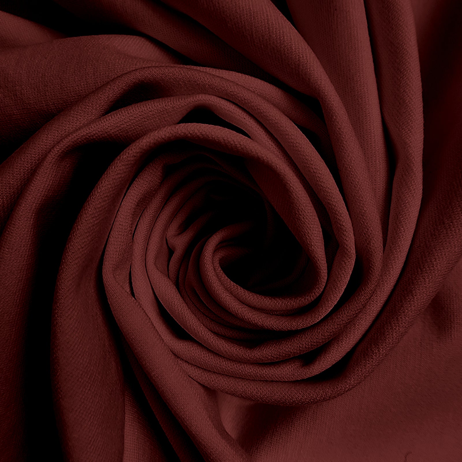 Burgundy Ponte De Roma Knit Fabric