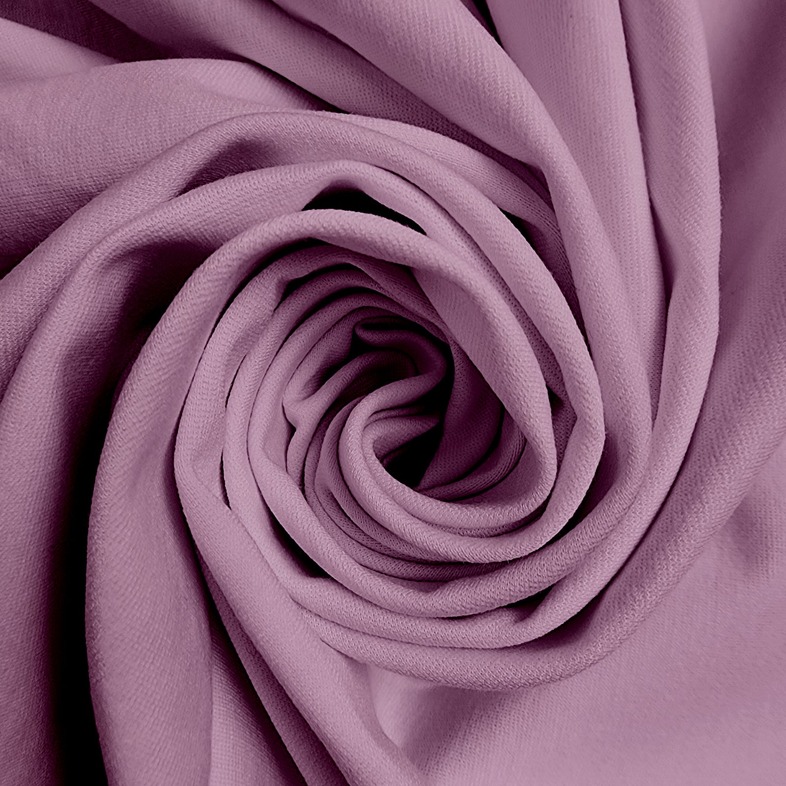 Solid Lilac Ponte De Roma Knit Fabric