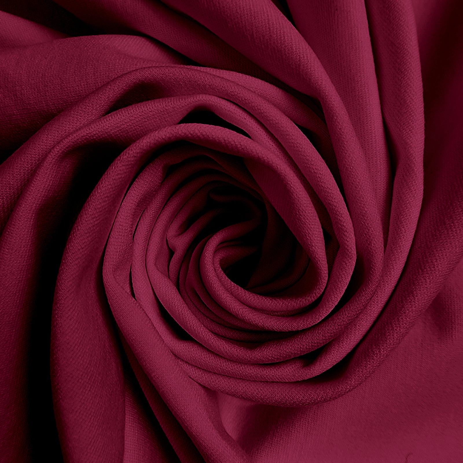 Solid Magenta Wine Ponte De Roma Knit Fabric