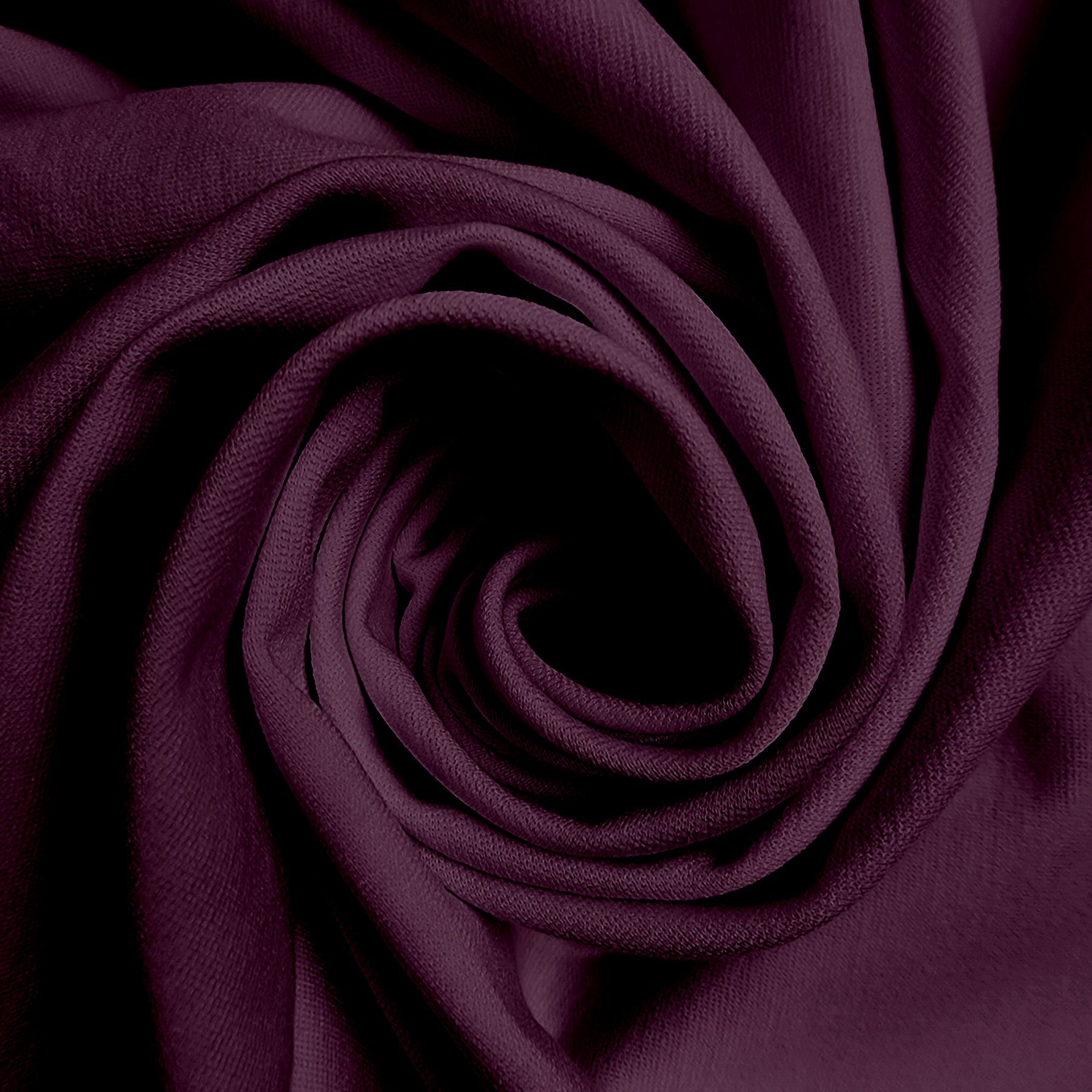 Solid Purple Ponte De Roma Knit Fabric