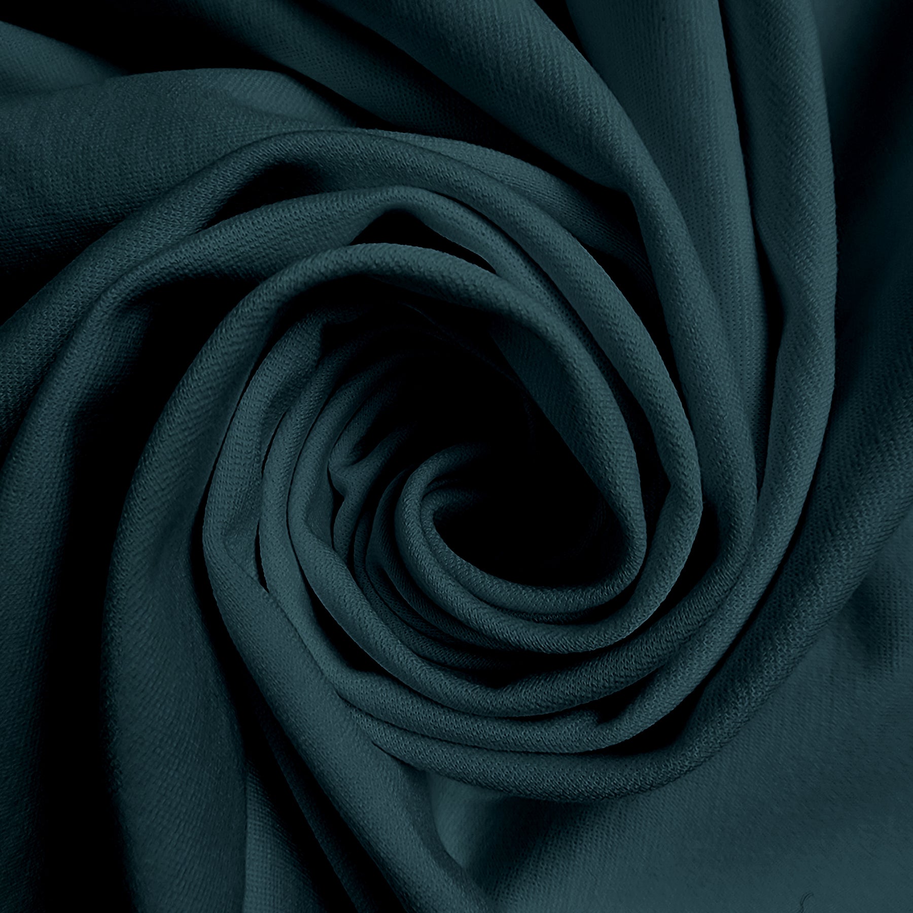 Solid Teal Ponte De Roma Knt Fabric