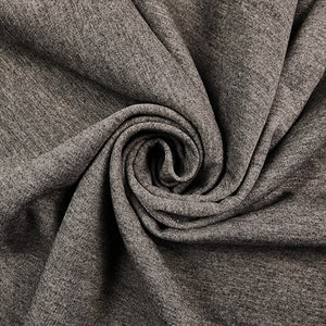 Charcoal Grey Sweatshirt Fleece Swirled