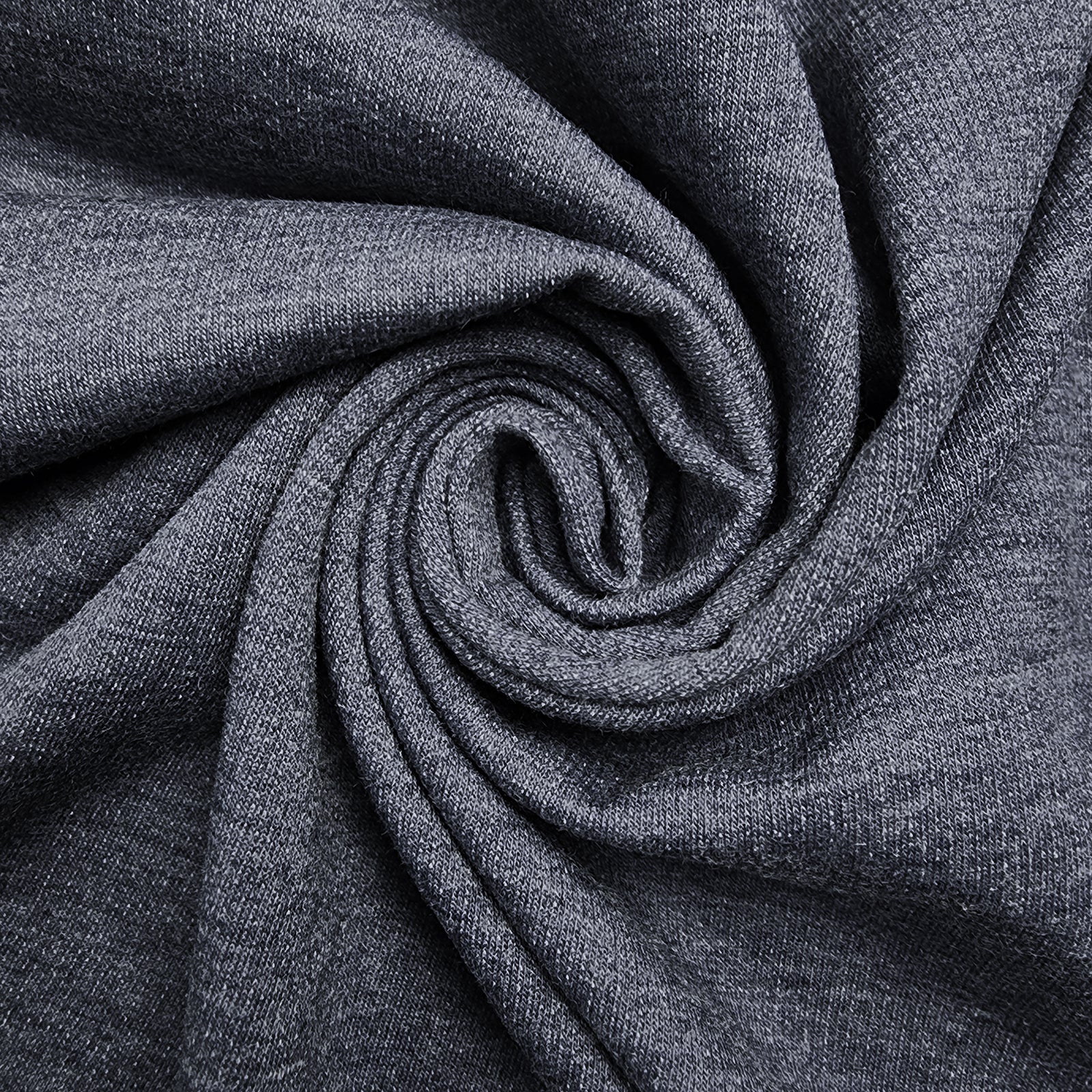 Navy Blue Sweatshirt Fleece Swirled
