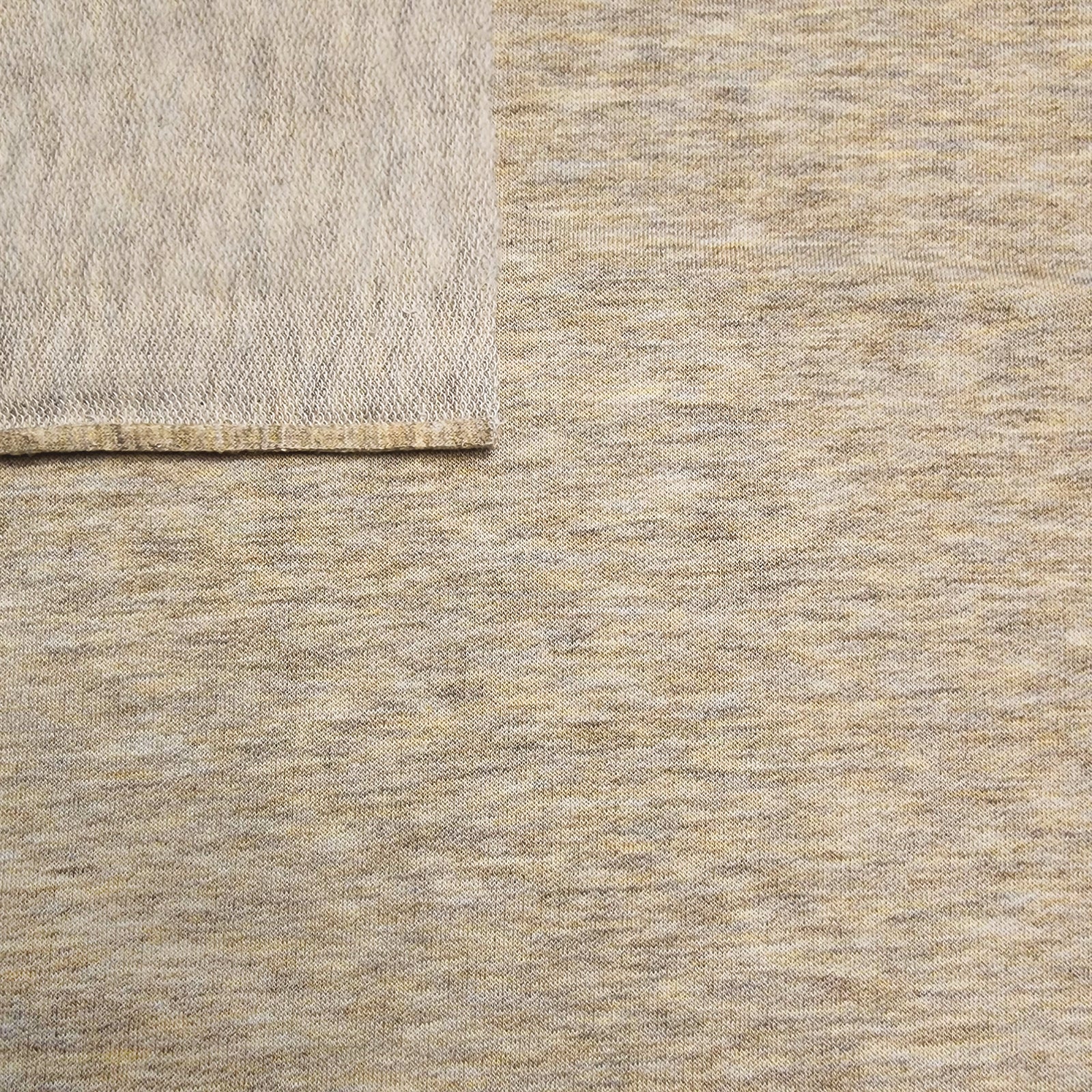 Oatmeal Sweatshirt Fleece Swirled