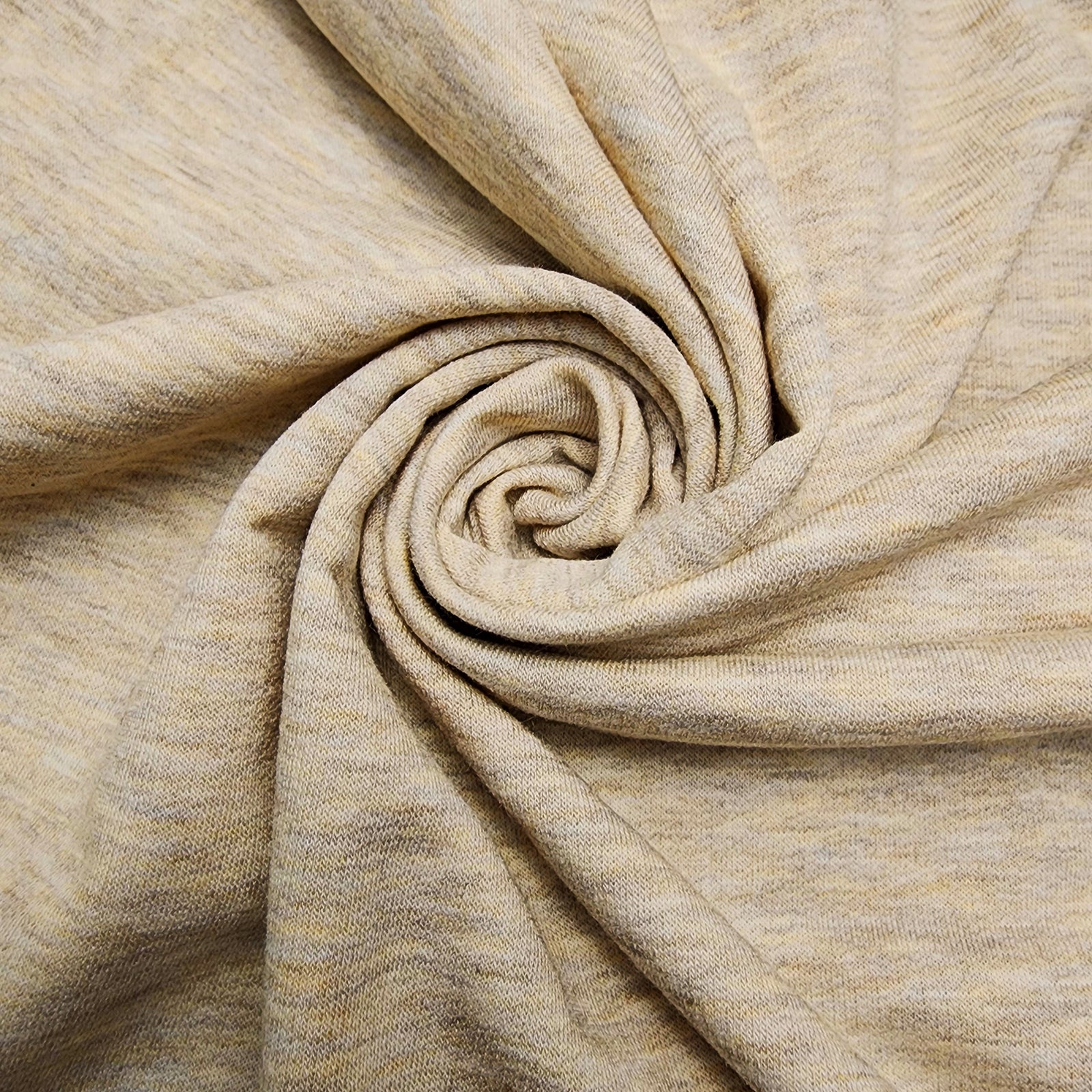 Oatmeal Sweatshirt Fleece Swirled