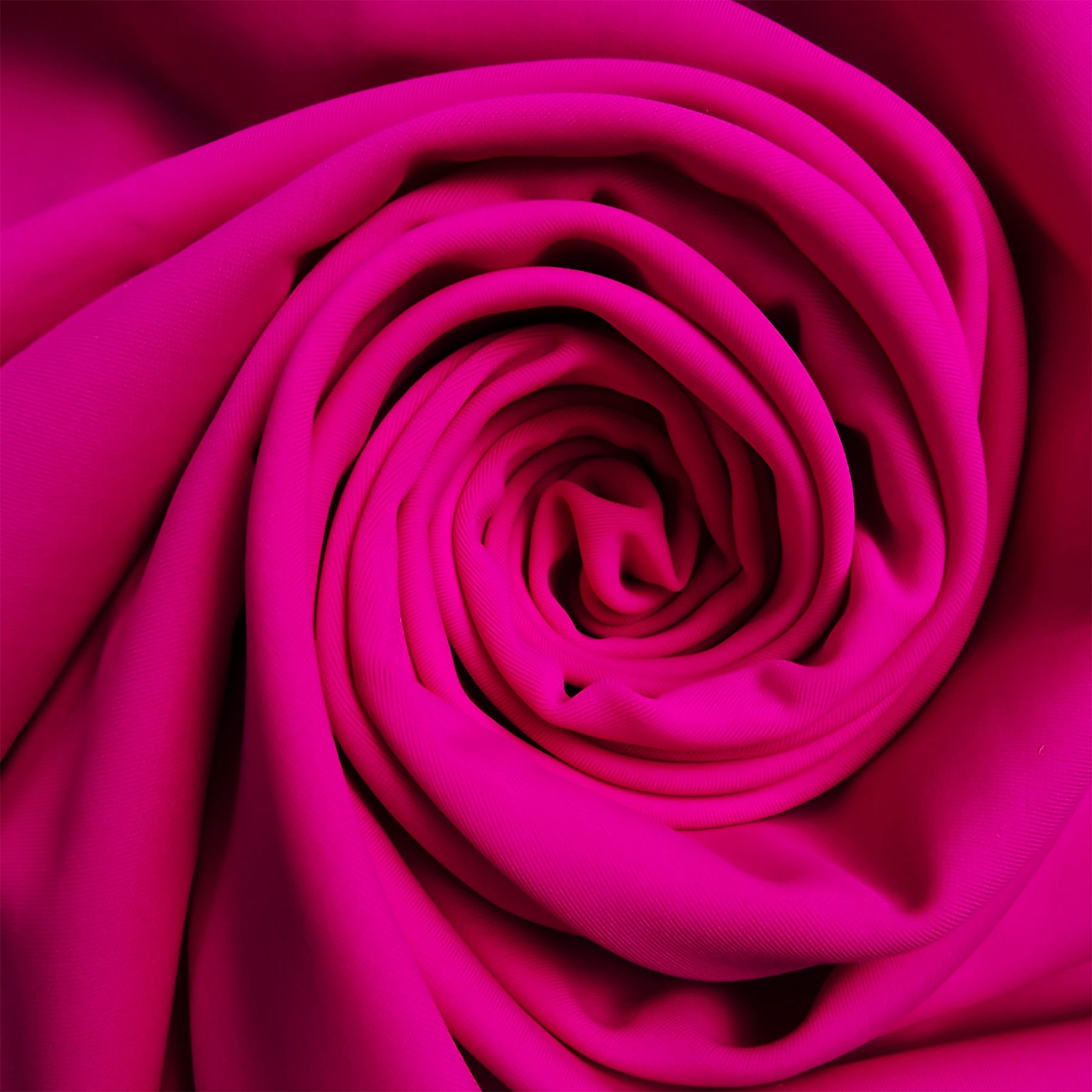 Solid Bright Fuchsia Pink Swim Knit Fabric
