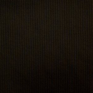 Solid Brown 2x1 Rib Knit