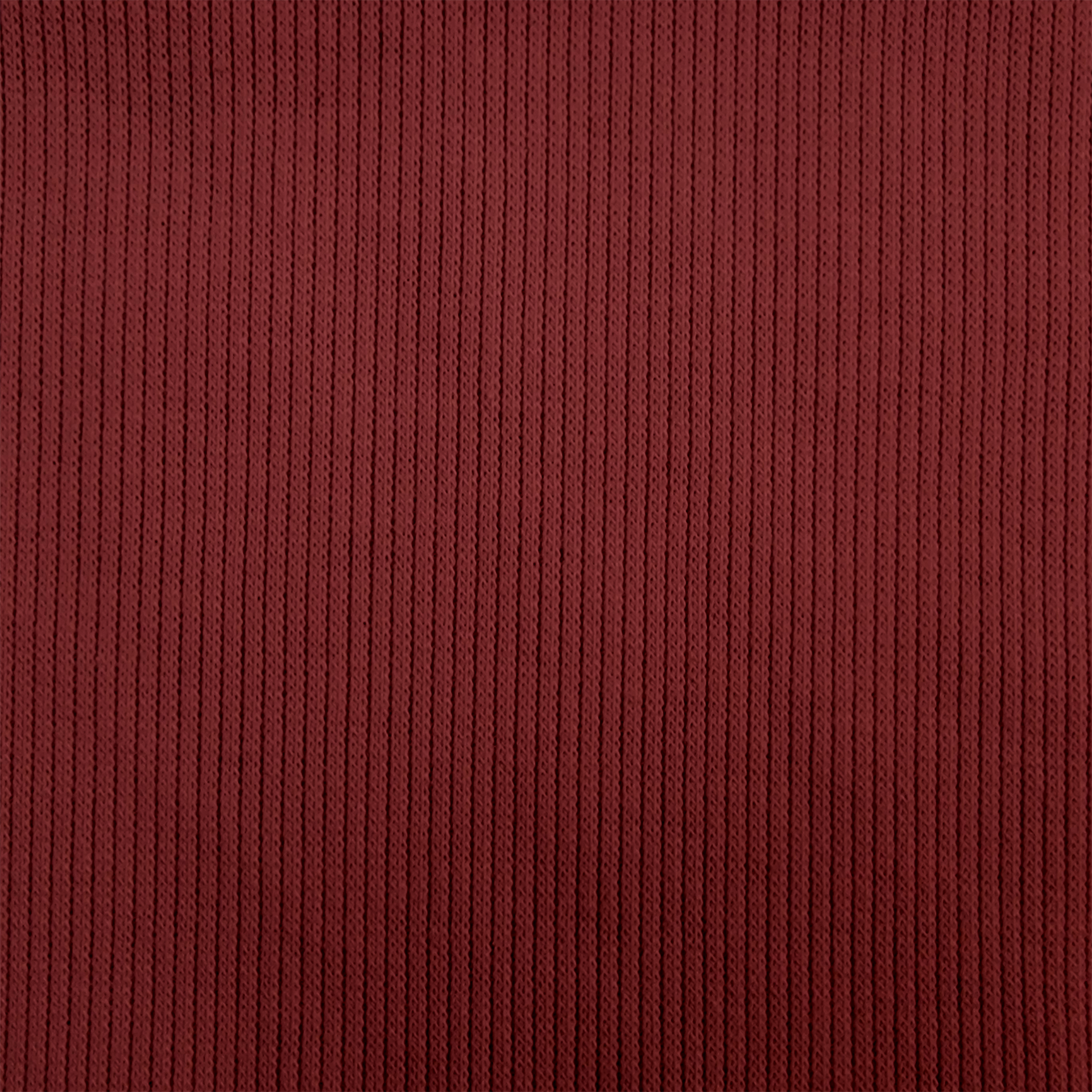 Solid Burgundy 2x1 Rib Knit 