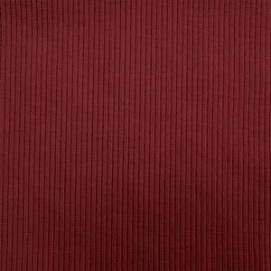 Solid Burgundy 2x1 Rib Knit 