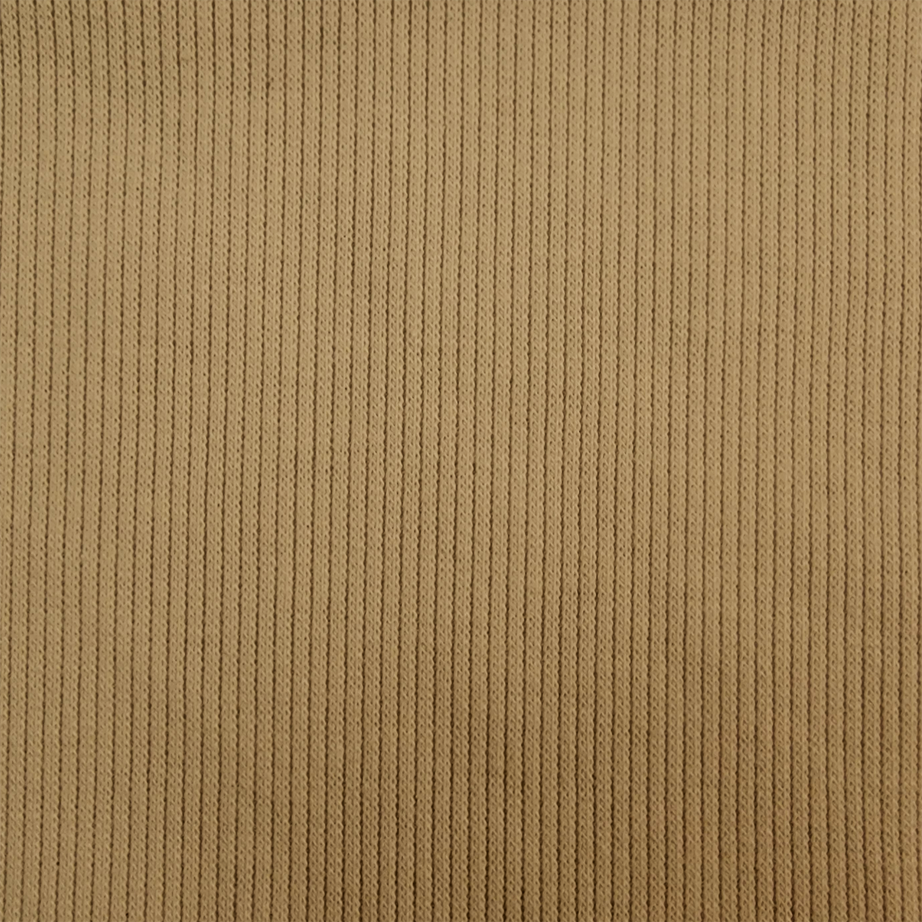 Solid Khaki 2x1 Rib Knit