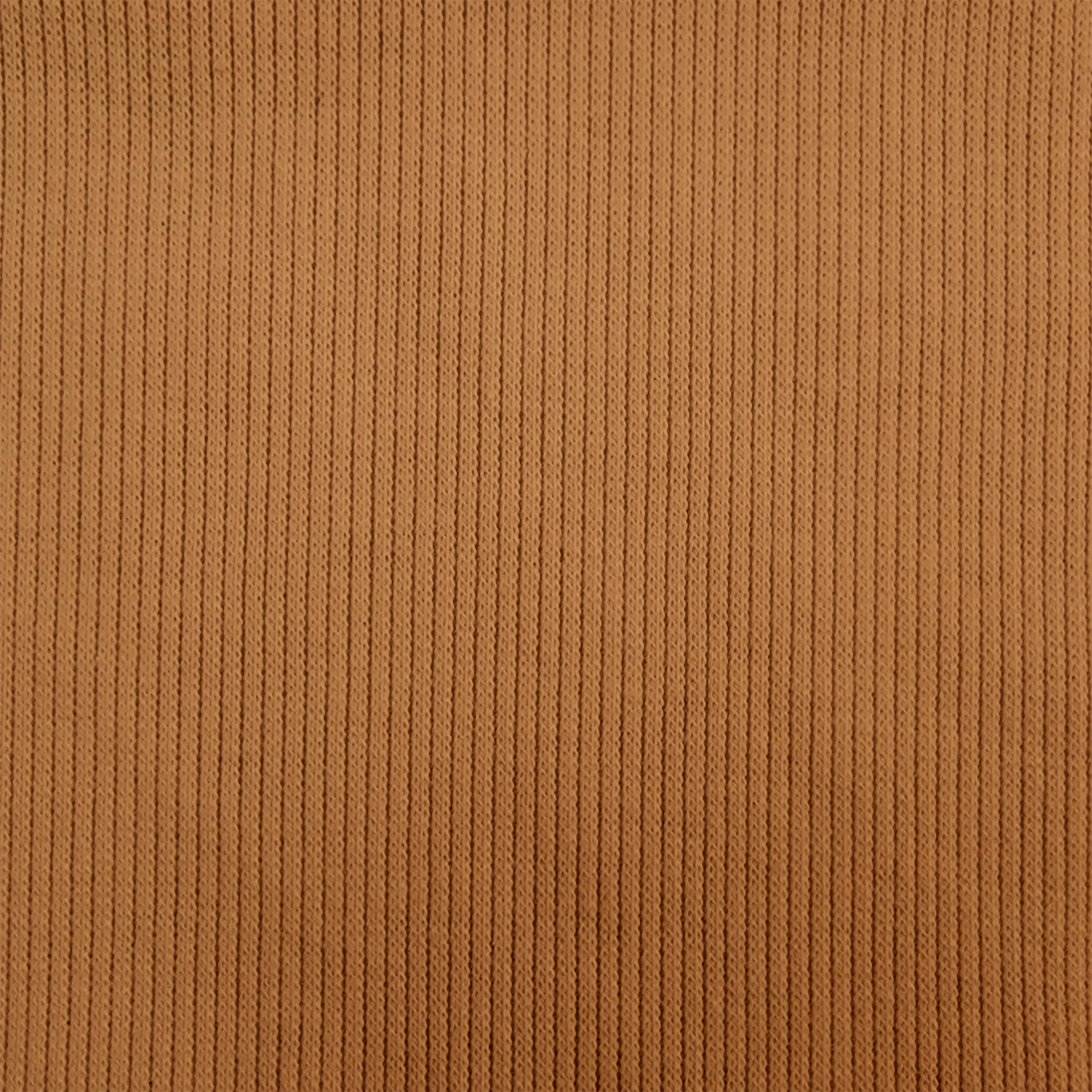 Solid Light Brown 2x1 Rib Knit