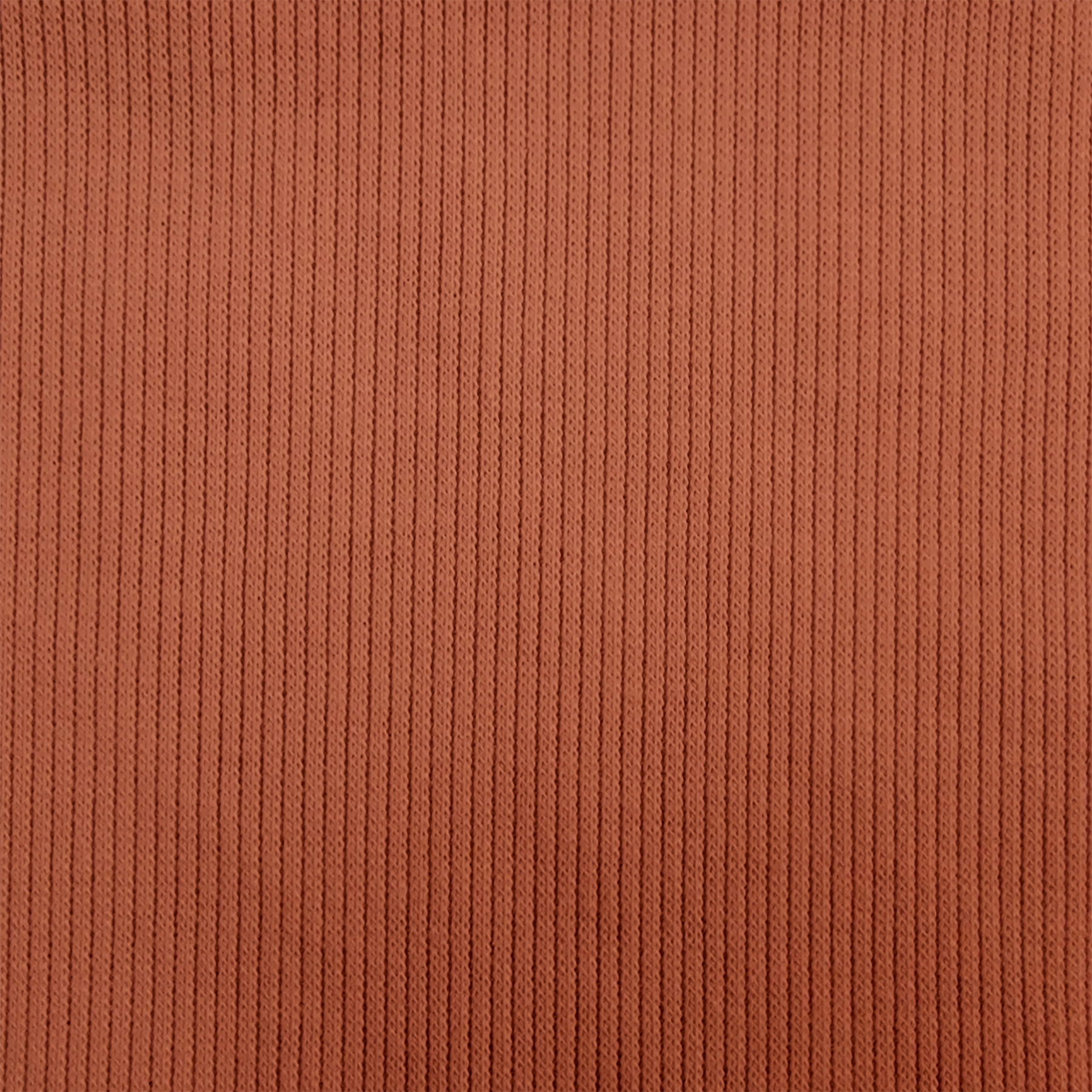 Solid Warm Mauve 2x1 Rib Knit 