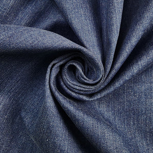 9 oz Light Washed Stretch Denim Swirled