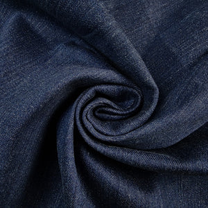 9 oz Medium Washed Stretch Denim Swirled