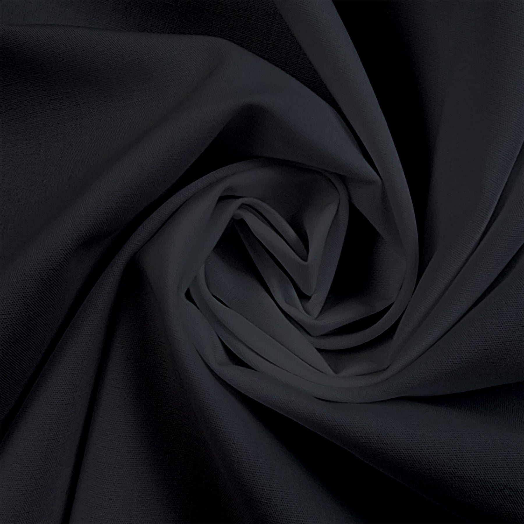 Solid Dark Navy Supreme Shirting Cotton 50's Broadcloth
