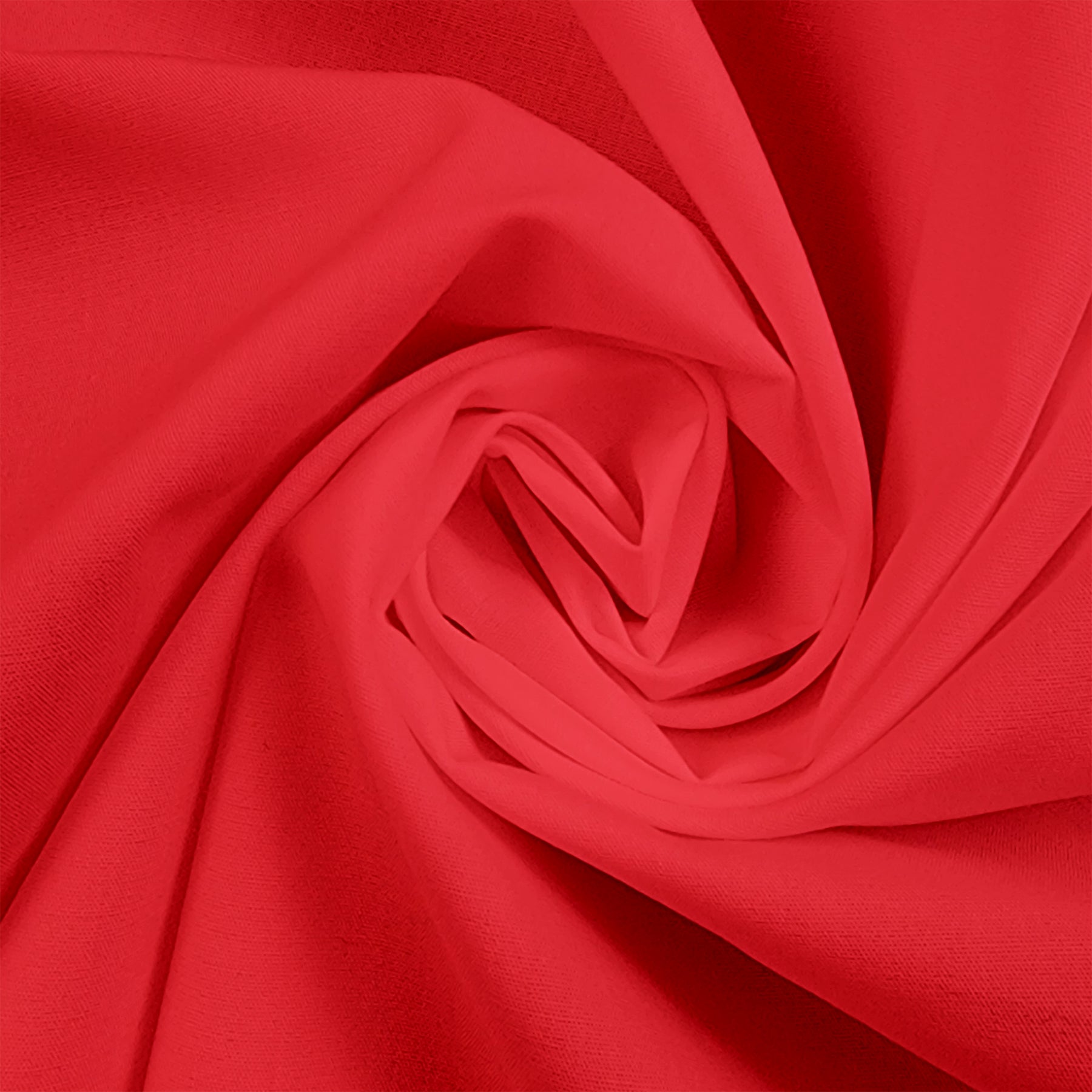 Solid Red Supreme Shirting Cotton 50's Broadcloth 