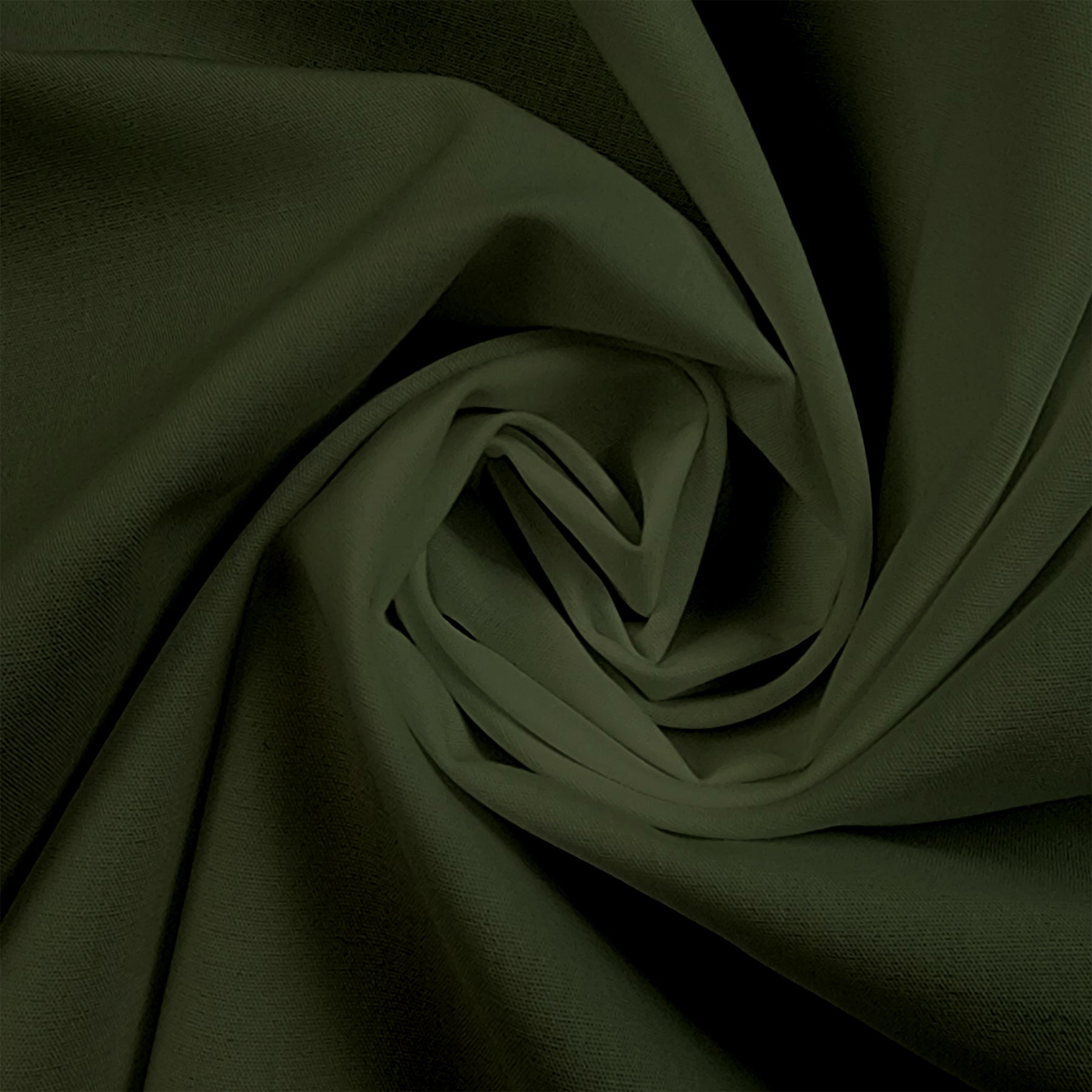 Solid Spruce Supreme Shirting Cotton 50's Broadcloth