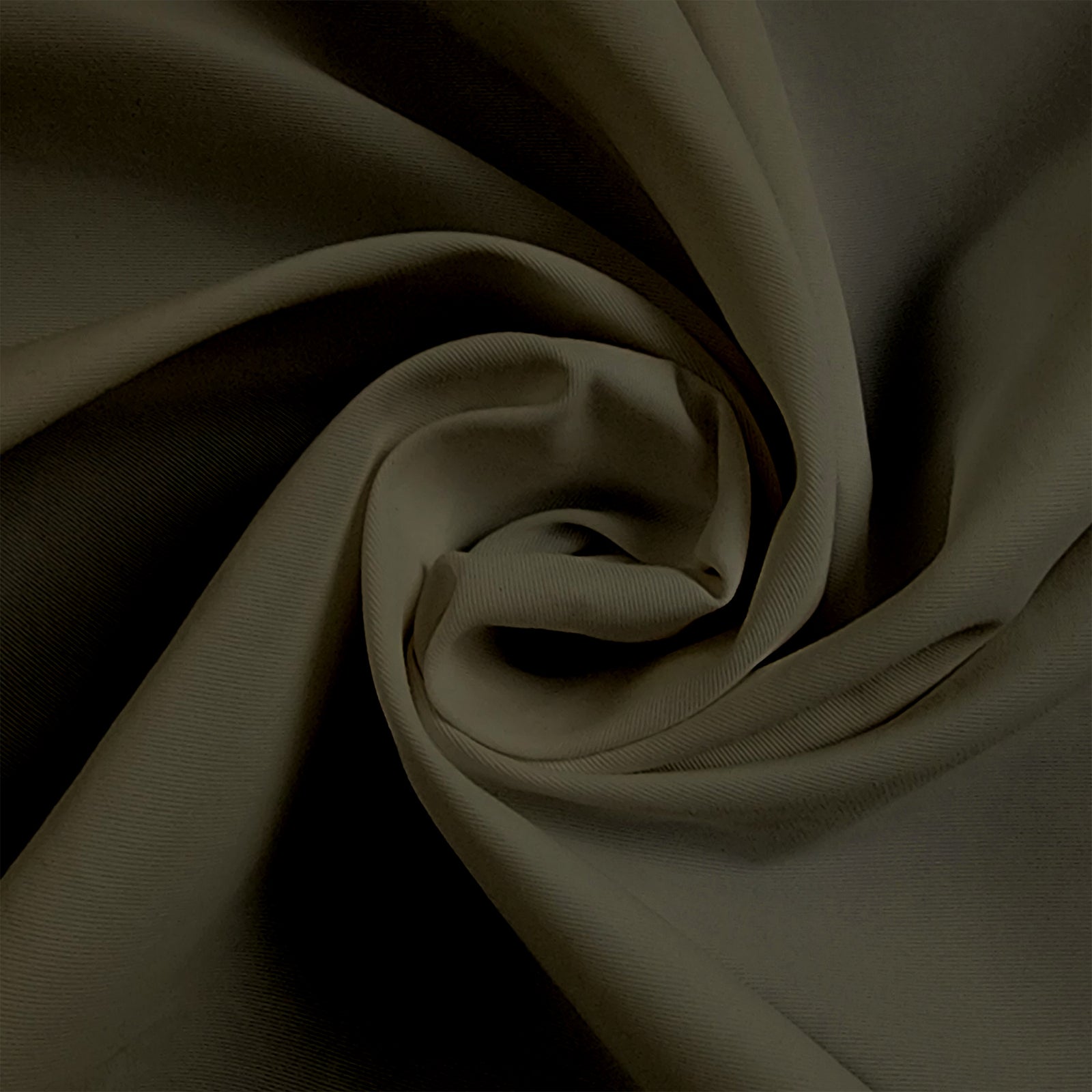 Solid OK Gray 4-ply Taslan Nylon