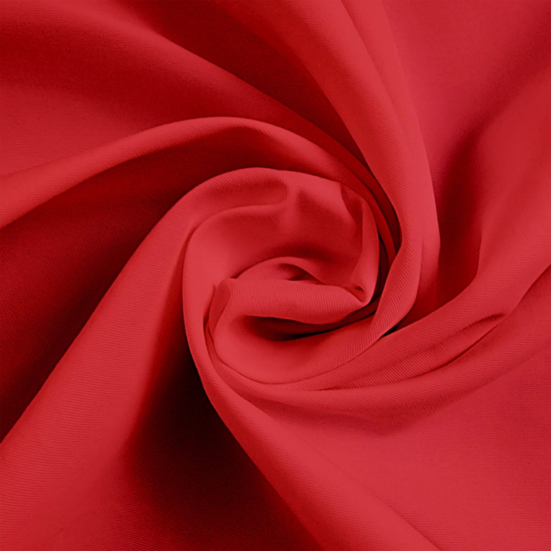 Solid Positively Red 4-ply Taslan Nylon