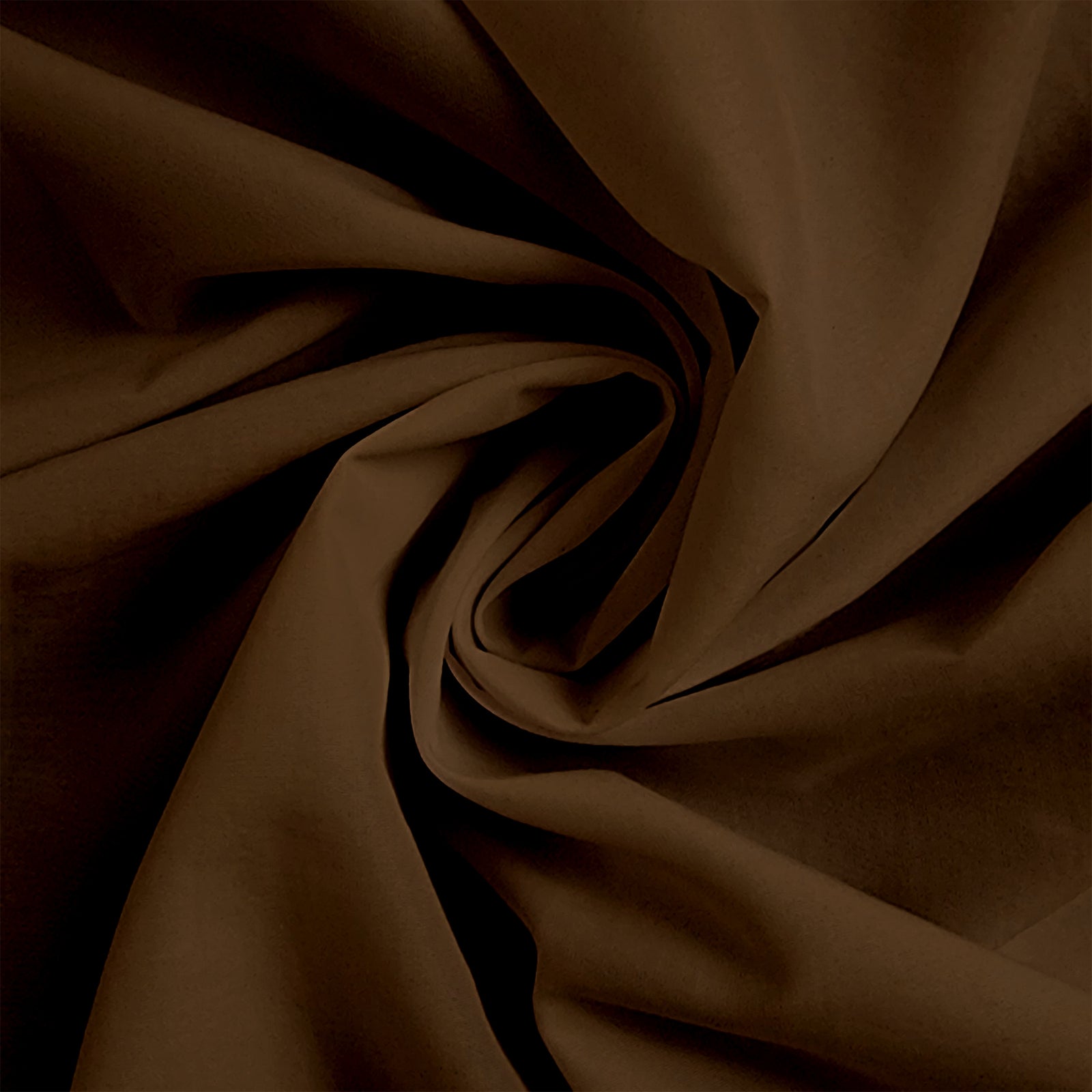 Solid Brown 2-ply Taslan Nylon