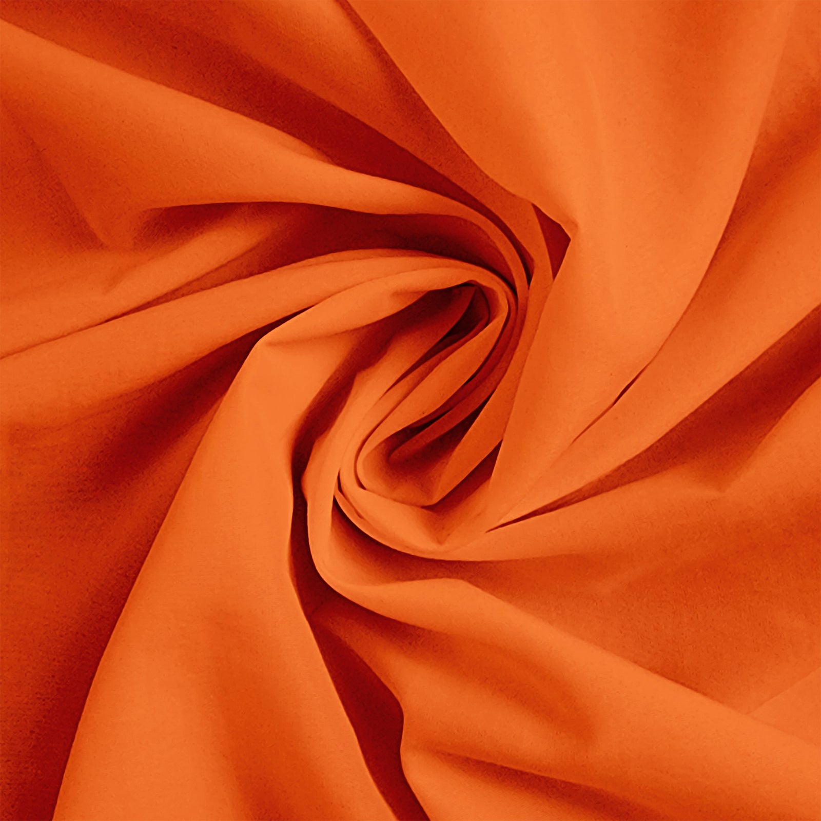 Solid Carrot Orange  2-ply Taslan Nylon