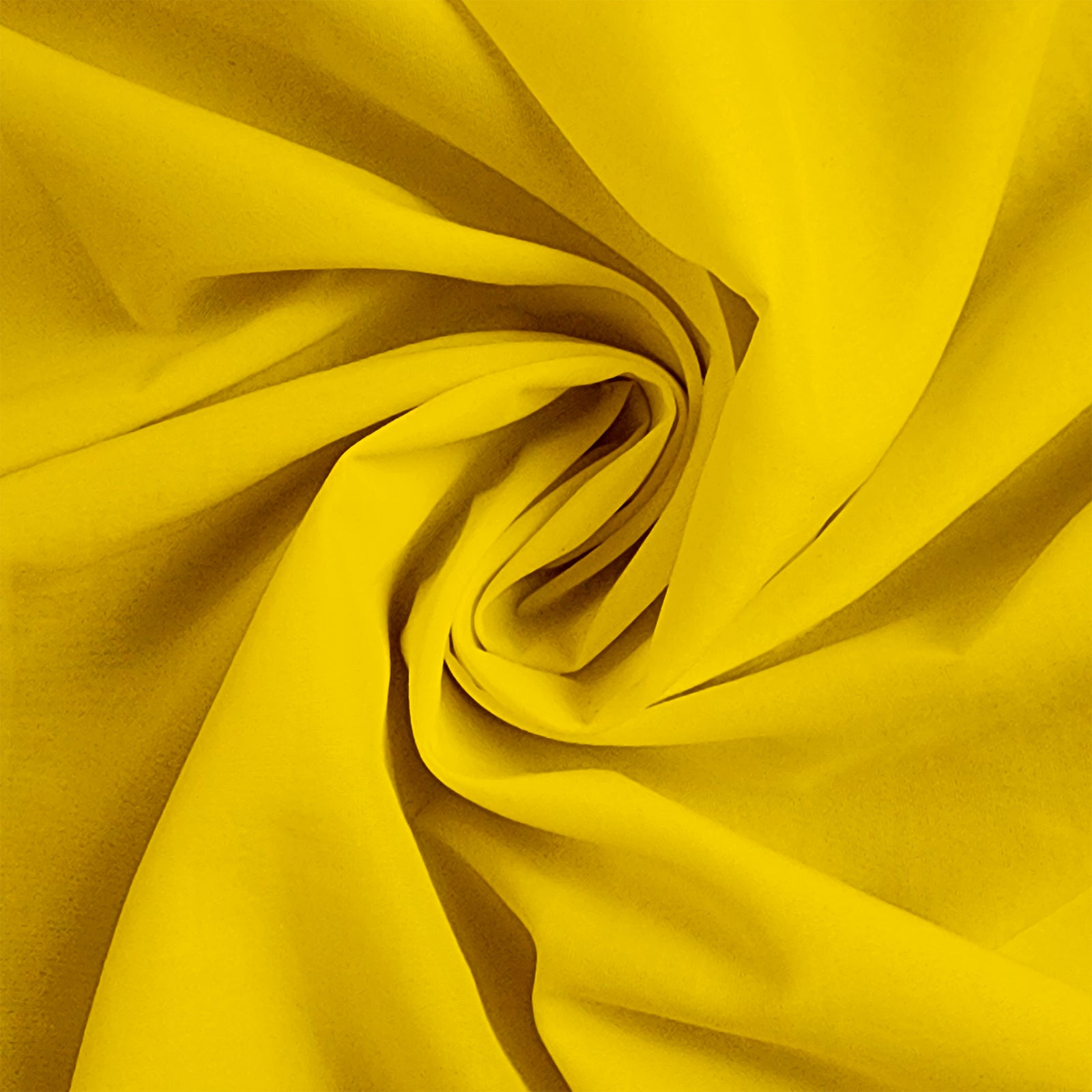 Solid Hot Yellow 2-ply Taslan Nylon