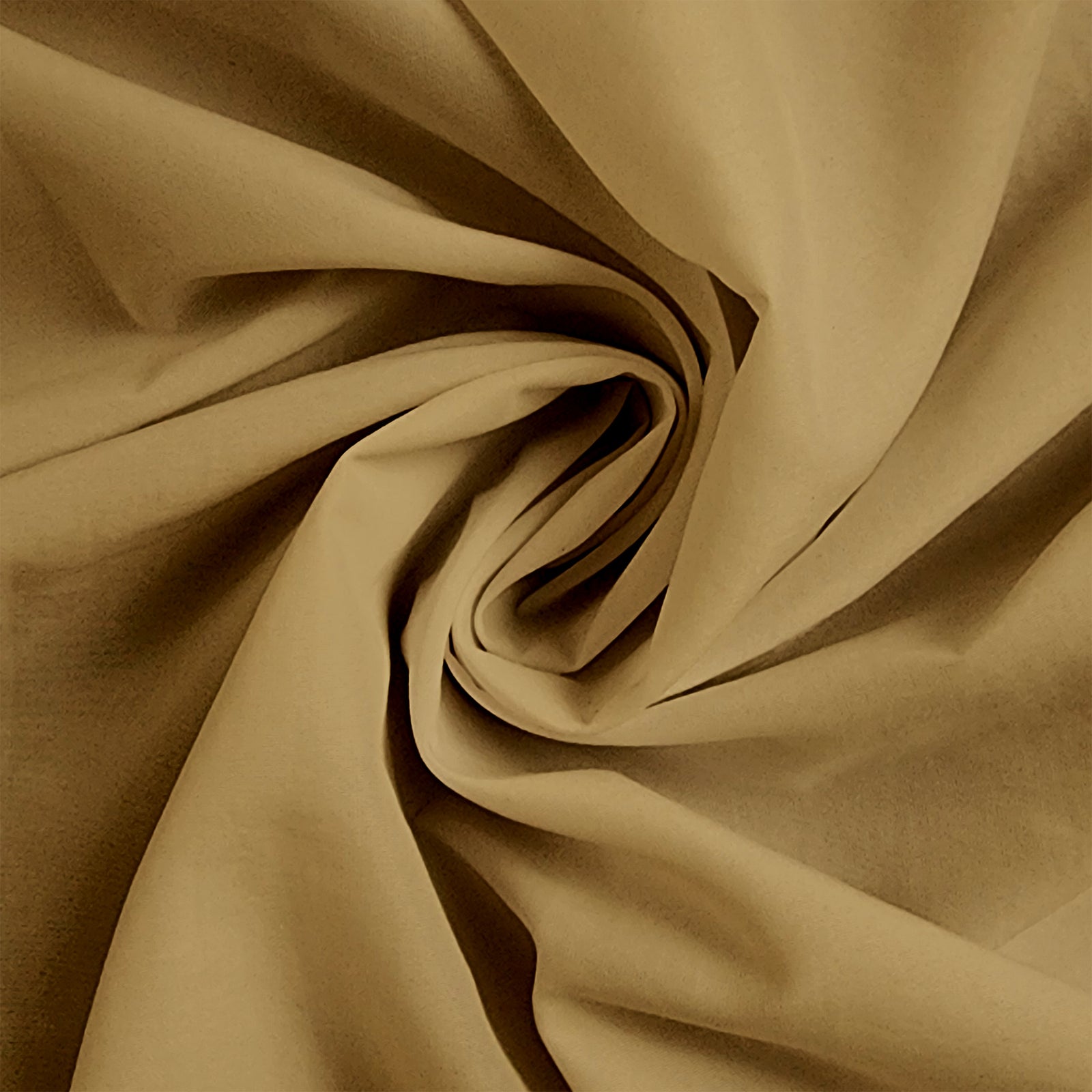 Solid Khaki 2-ply Taslan Nylon