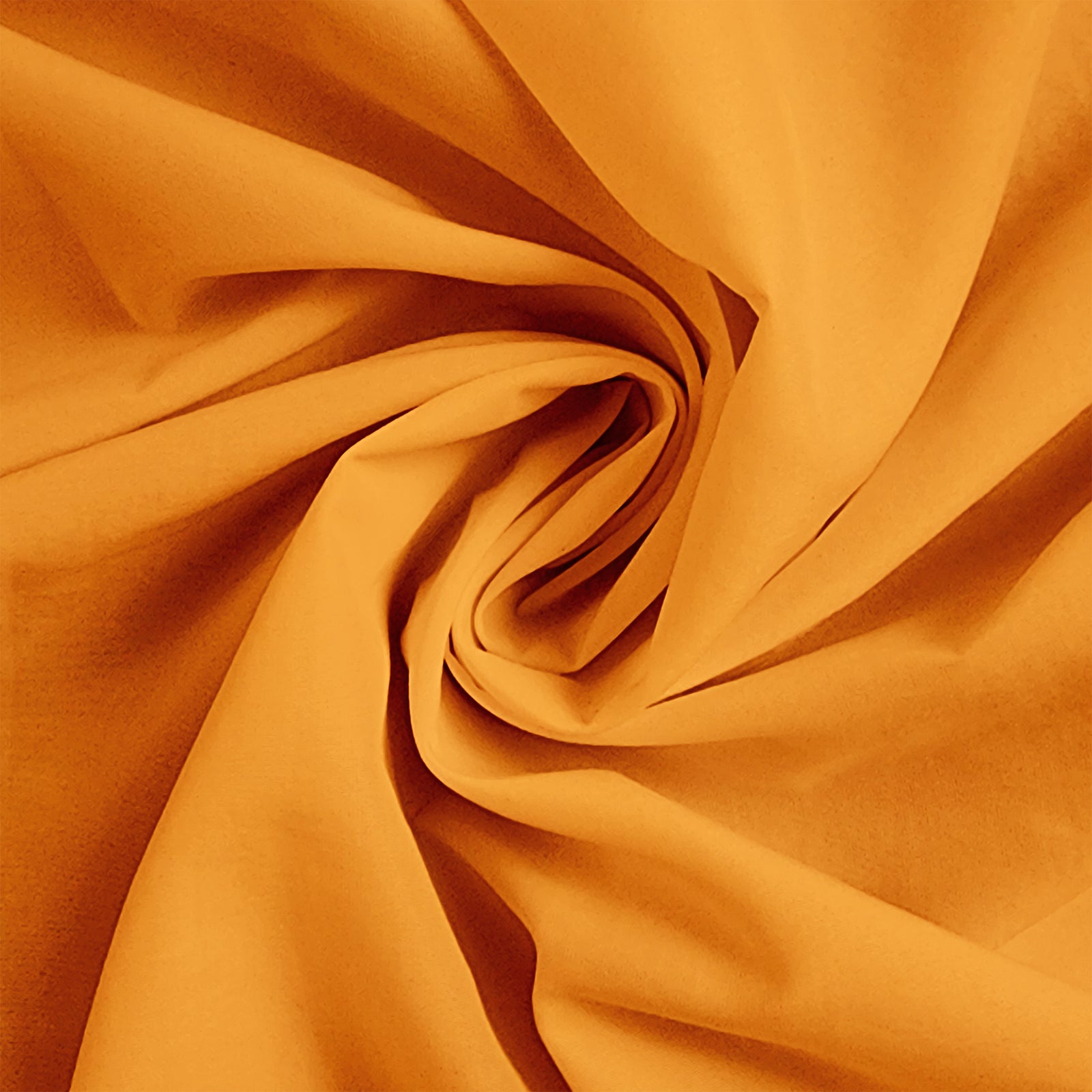 Solid Mango Golden Yellow Orange 2-ply Taslan Nylon