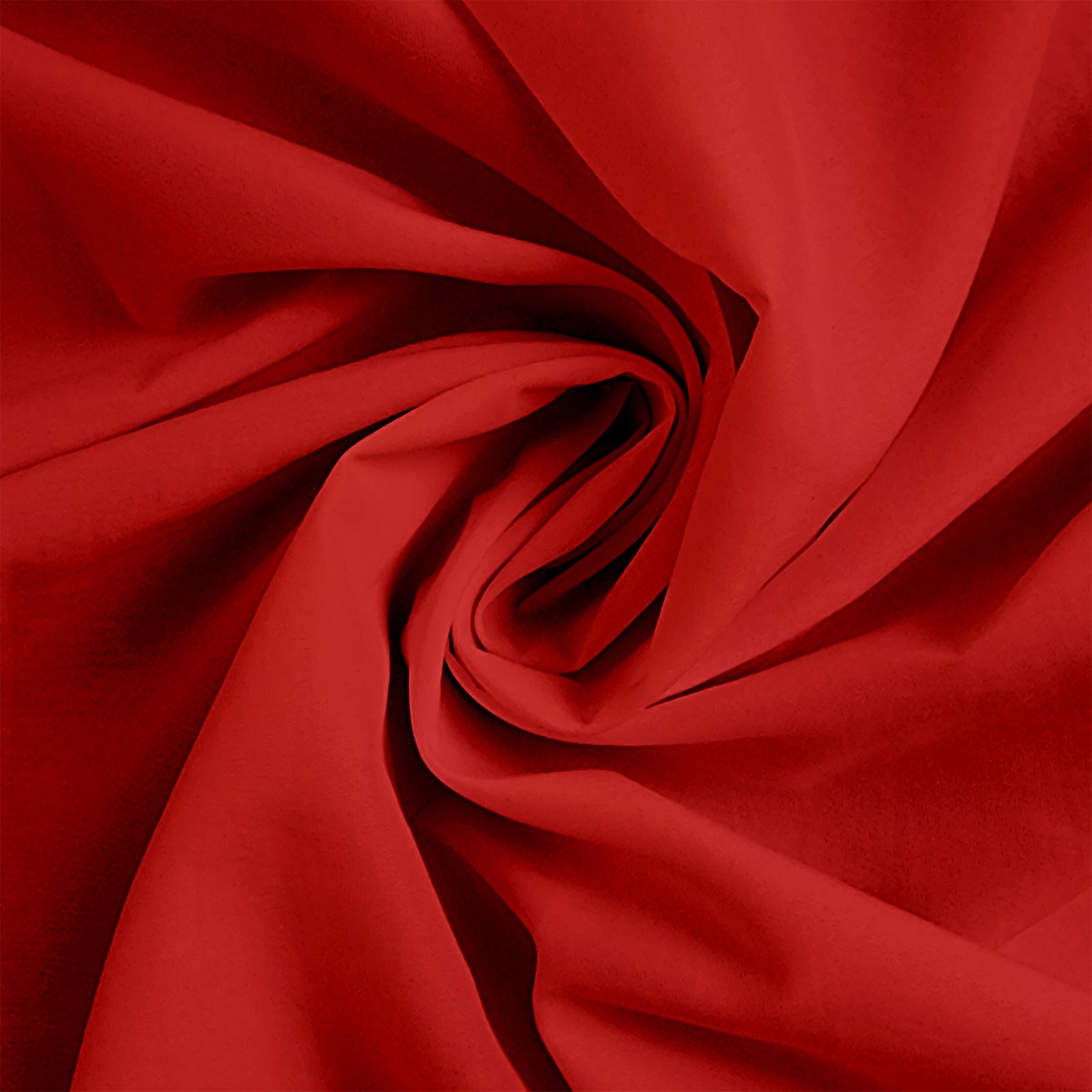 Solid Red 2-ply Taslan Nylon